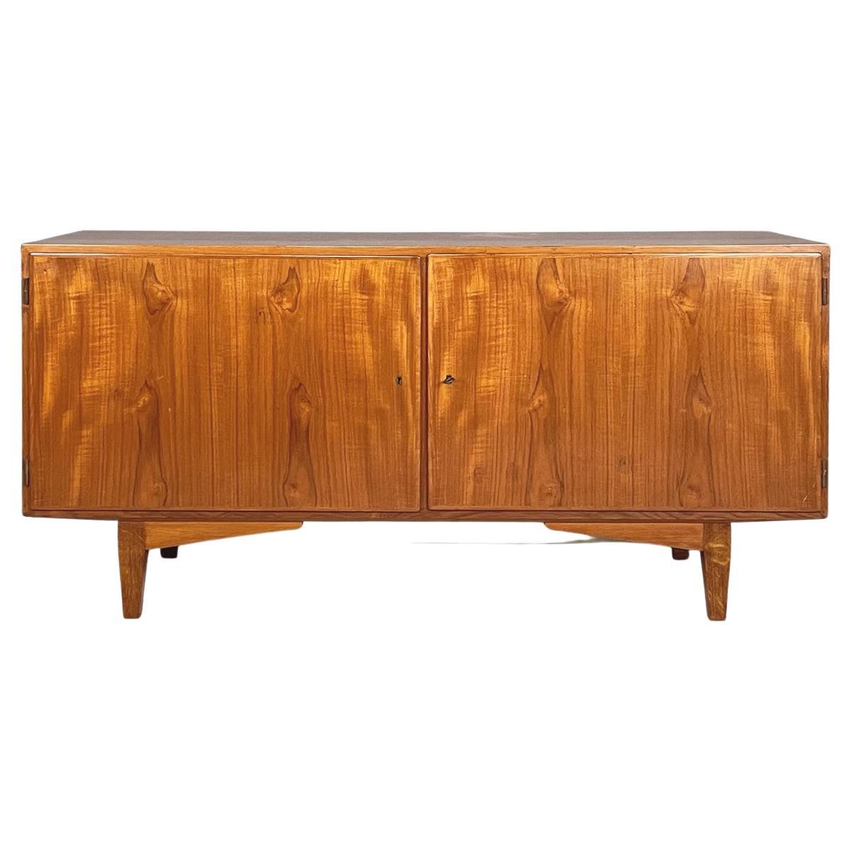 Italienisches Holz-Sideboard aus der Mitte des Jahrhunderts mit Schublade und Regalen, 1960er Jahre