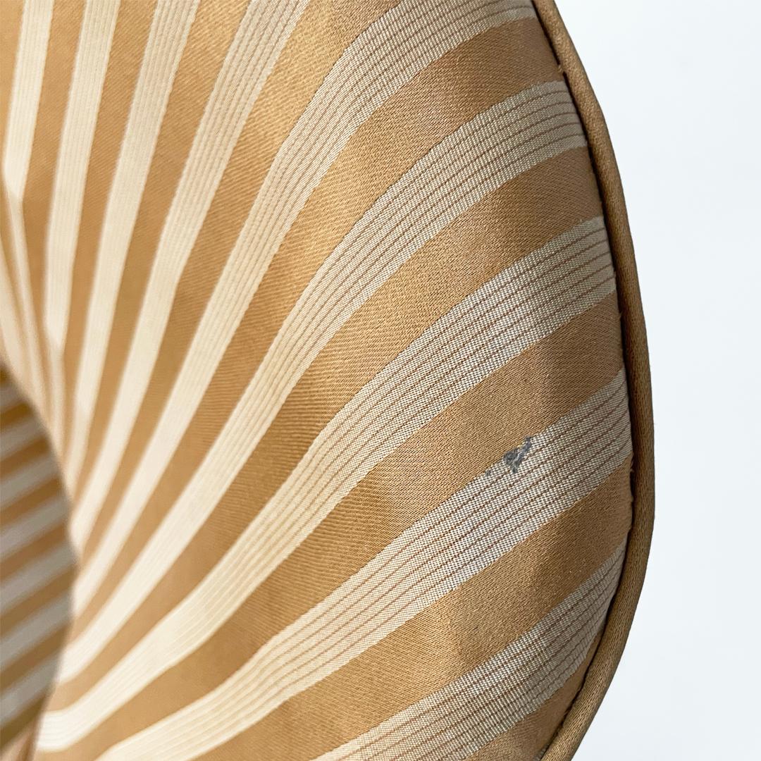 Sillones italianos de madera a rayas de mediados de siglo, años 50 en venta 5