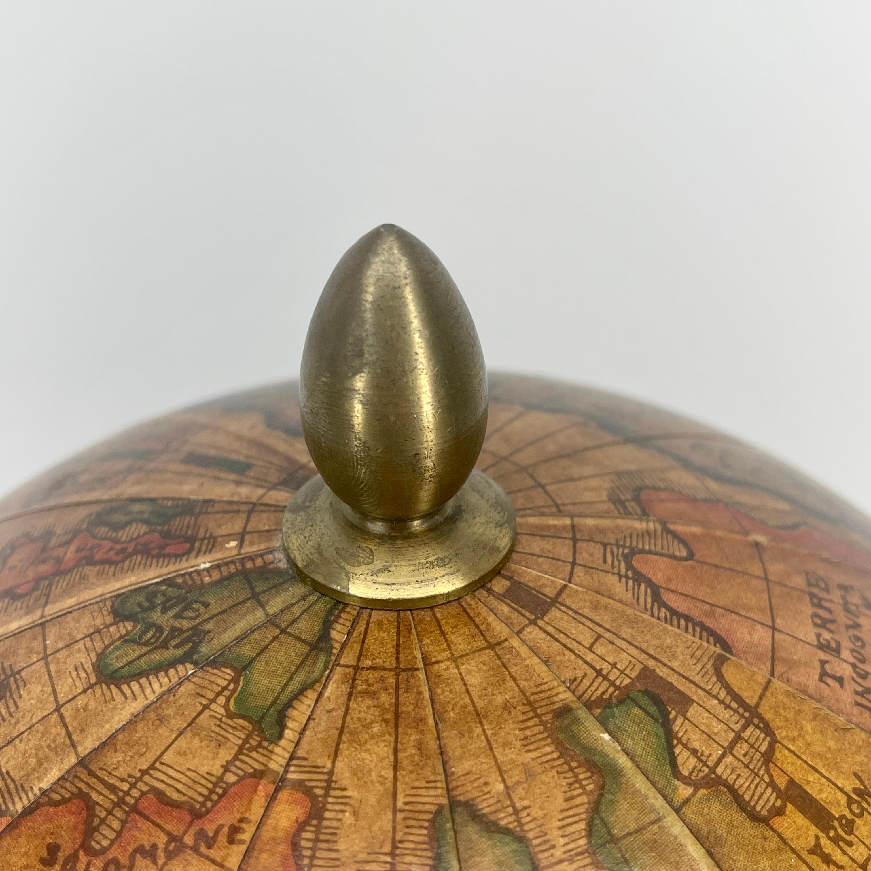 olde world globe made in italy