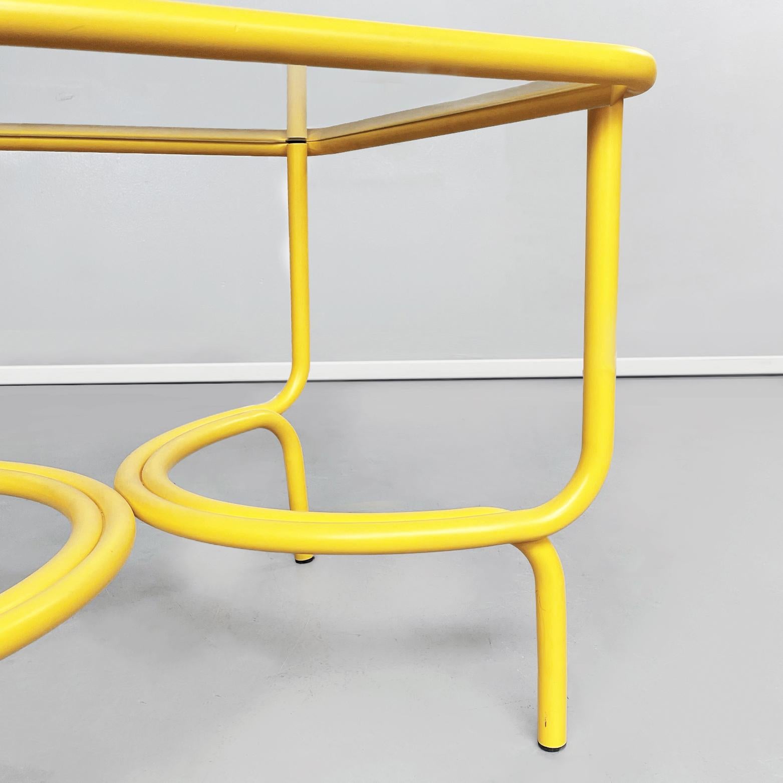 Mid-20th Century Italian Mid-Century Yellow Table Locus Solus Gae Aulenti Poltronova, 1960s