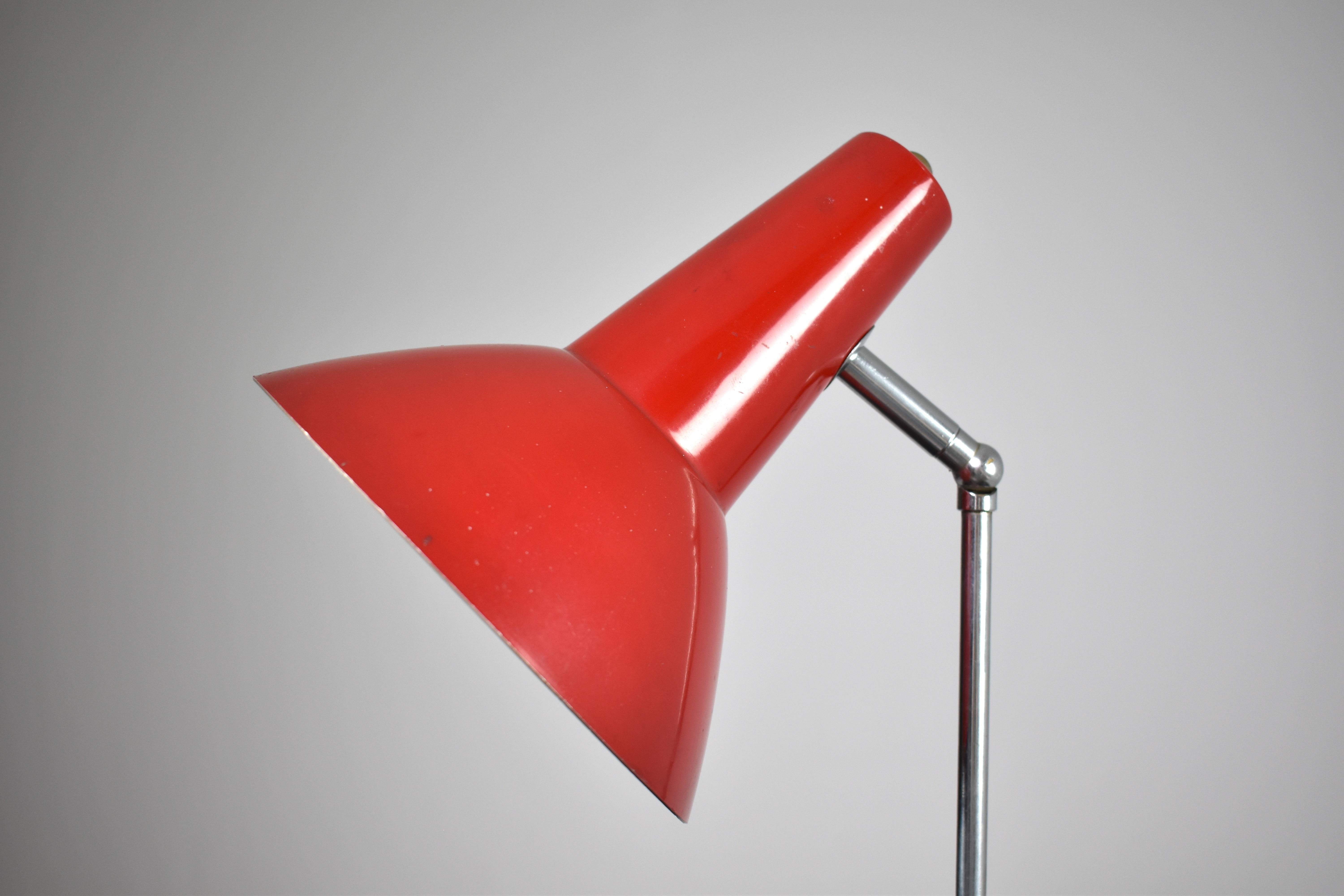 Lampada da scrivania italiana del Mid Century Modern, anni '60 In condizioni buone in vendita a Paris, FR