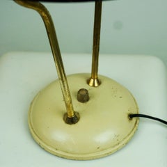 Italian Midcentury adjustable Brass Table Lamp
