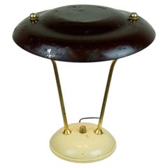 Italian Midcentury adjustable Brass Table Lamp