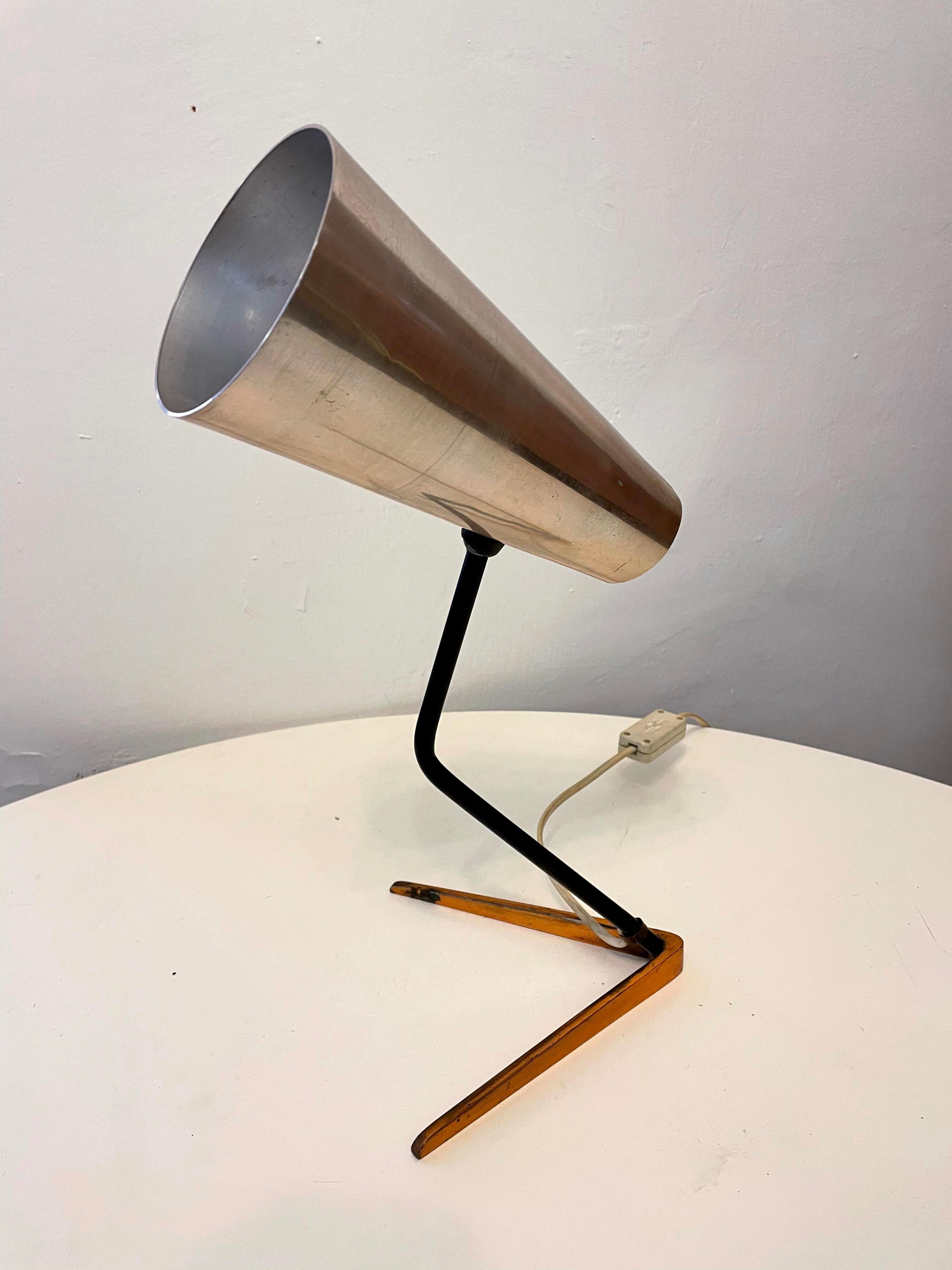 Italian Midcentury Adjustable Table Lamp by Stilux Milano, 1960s In Good Condition In Debrecen-Pallag, HU