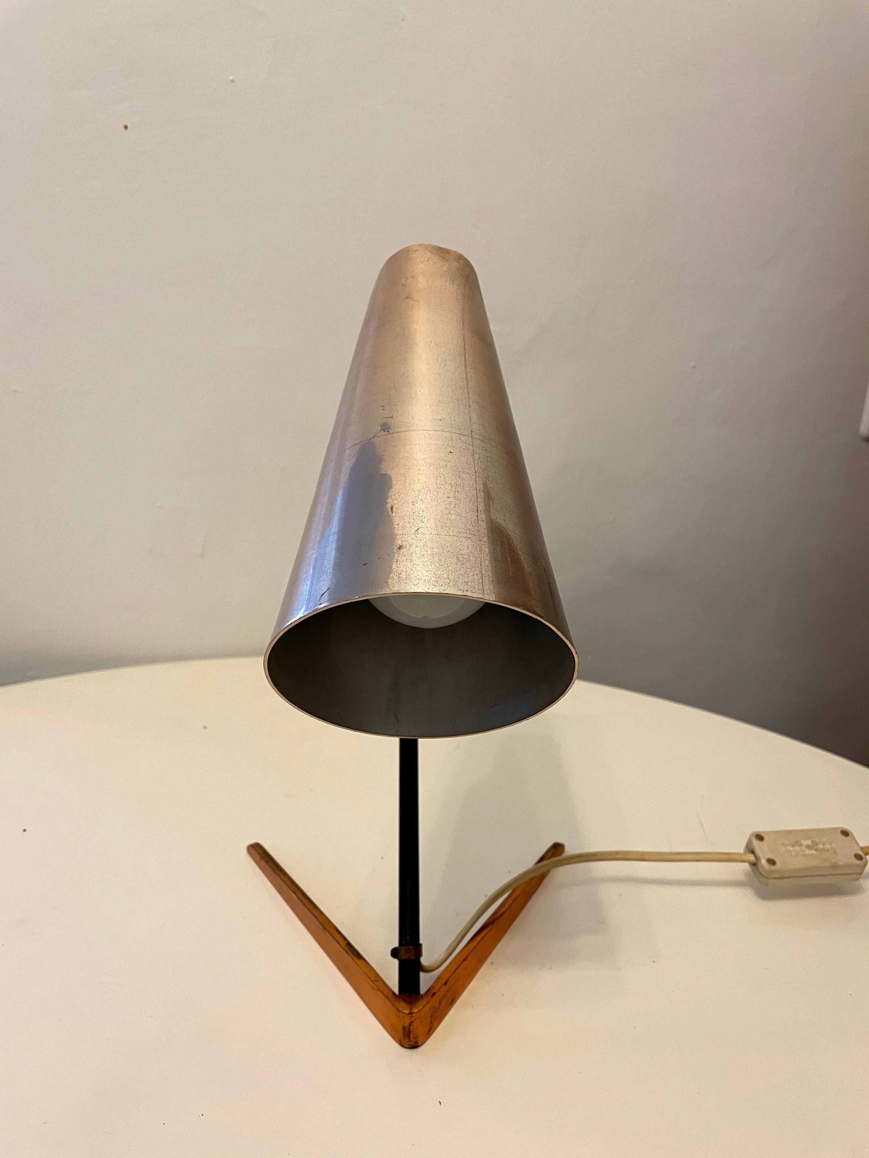 Metal Italian Midcentury Adjustable Table Lamp by Stilux Milano, 1960s