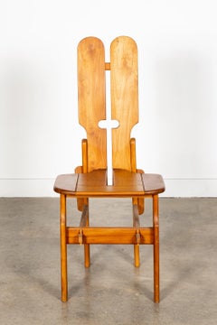 Italian Midcentury Architectural Chairs - Set of 4