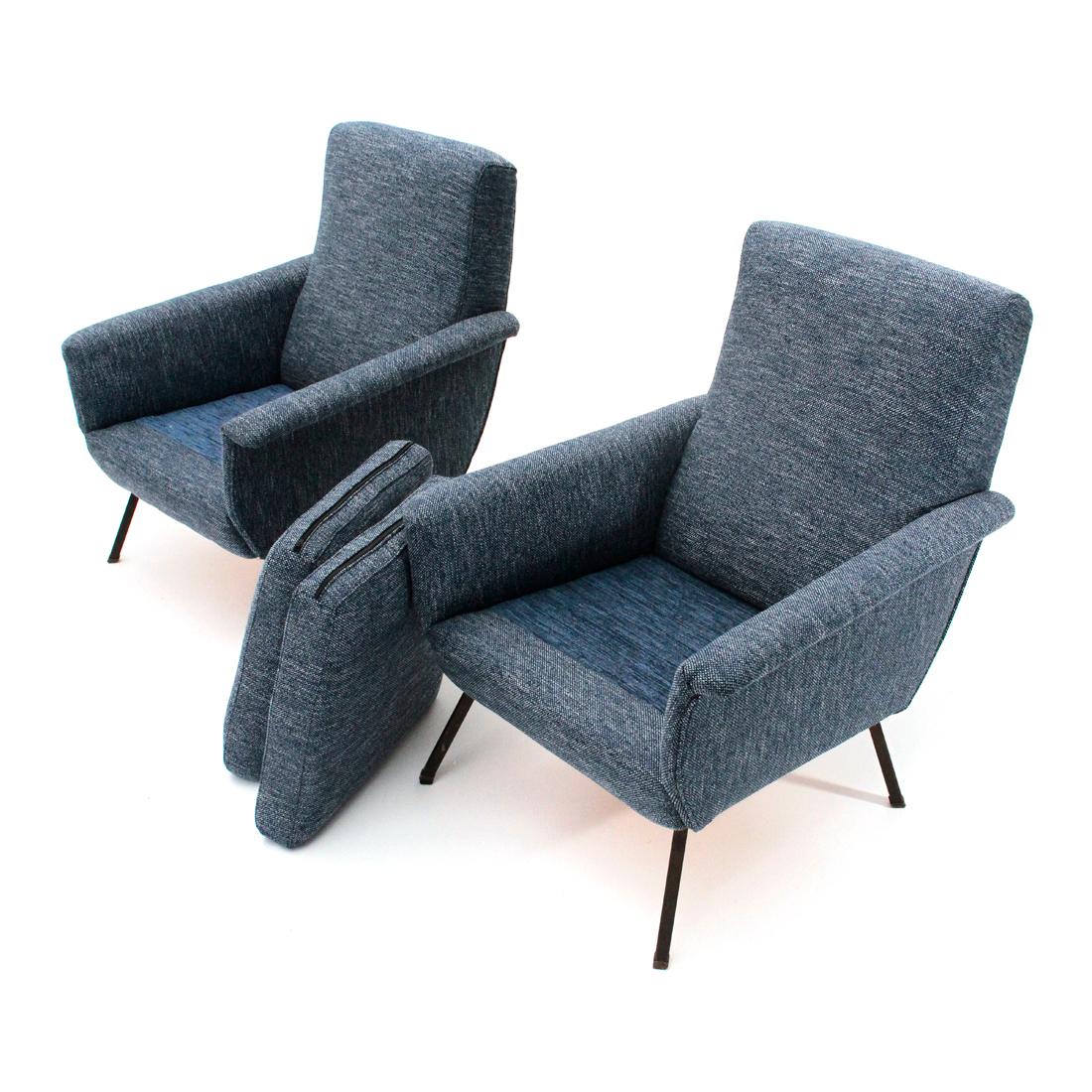 Italian Midcentury Armchair, 1960s, Set of 2 im Zustand „Gut“ in Savona, IT