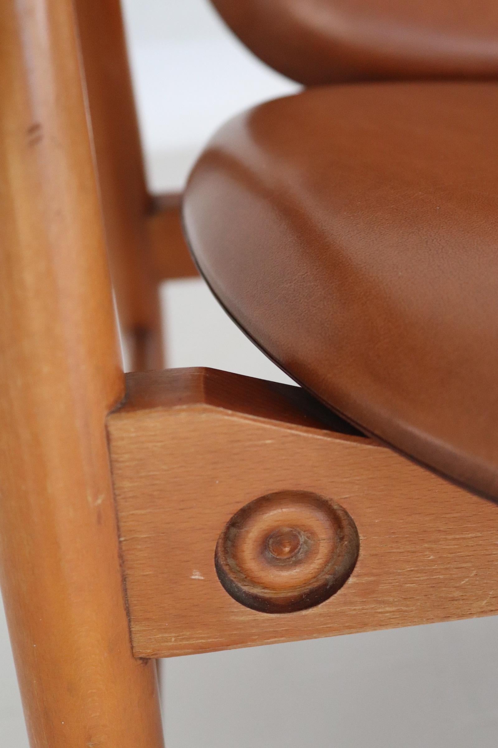Italian Midcentury Armchairs with Ashtrays by Poltronova, 1960s 7