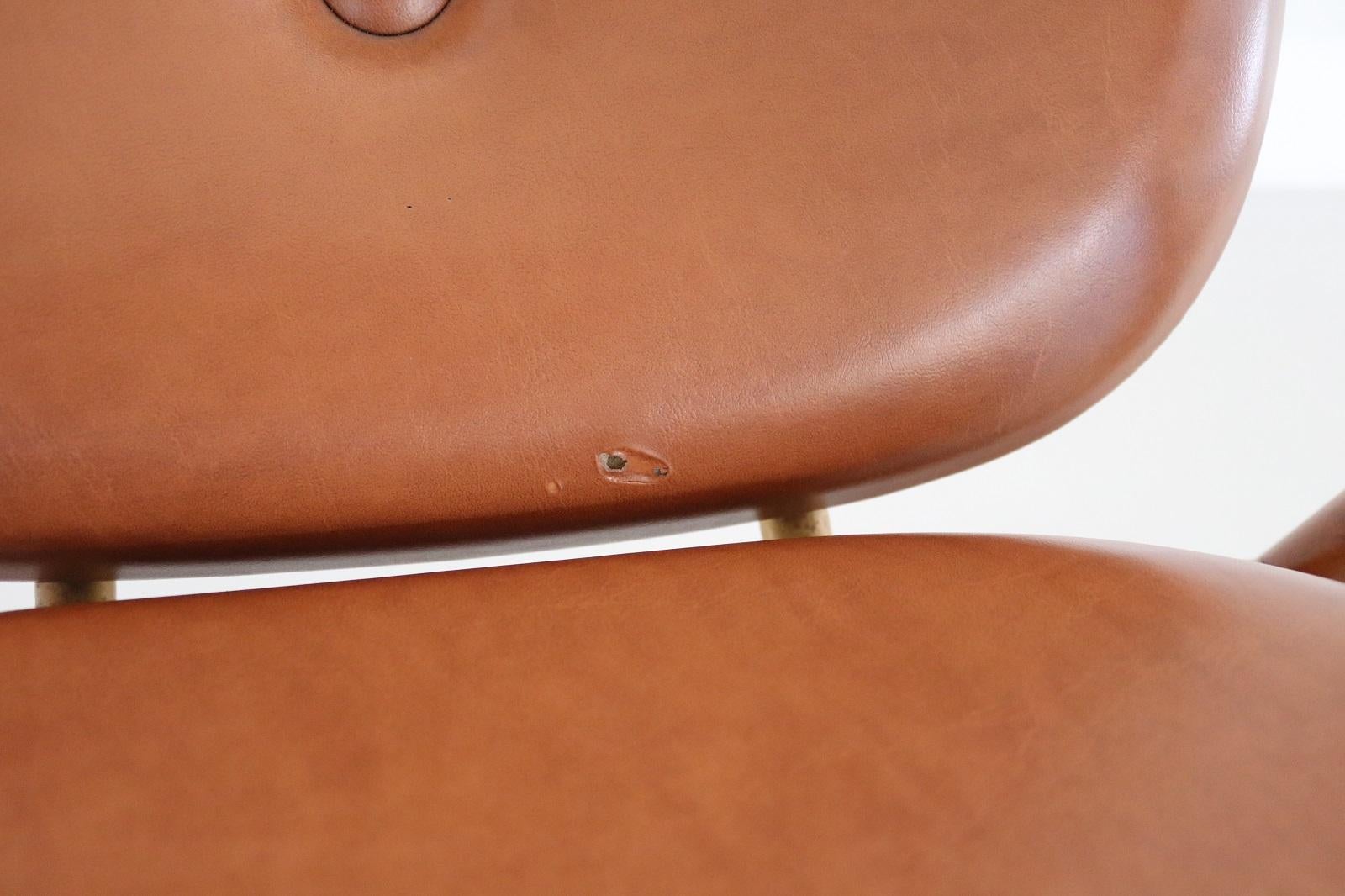 Italian Midcentury Armchairs with Ashtrays by Poltronova, 1960s 11