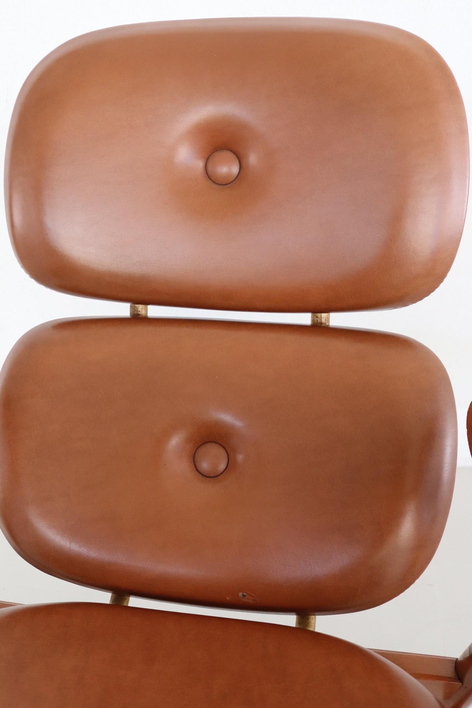 Italian Midcentury Armchairs with Ashtrays by Poltronova, 1960s 12