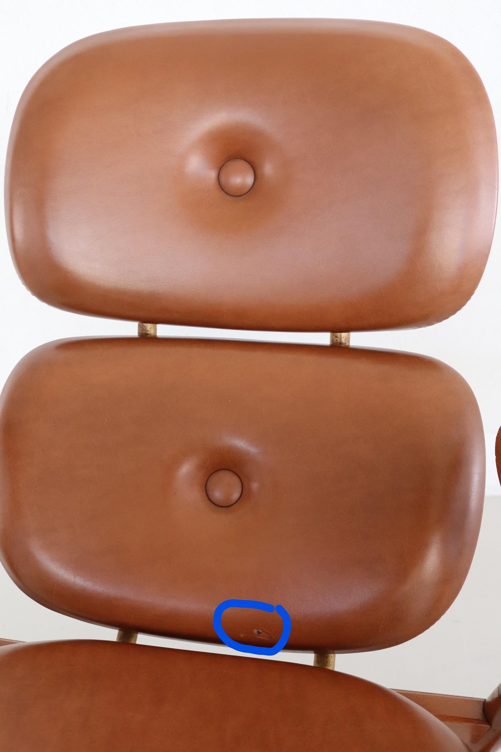 Italian Midcentury Armchairs with Ashtrays by Poltronova, 1960s 13