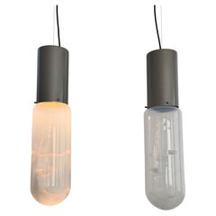 Italian Midcentury "Ata" Set Pendant Lights by Giusto Toso for Leucos, 1970