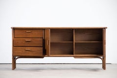 Italian Mid-Century Bamboo Sideboard