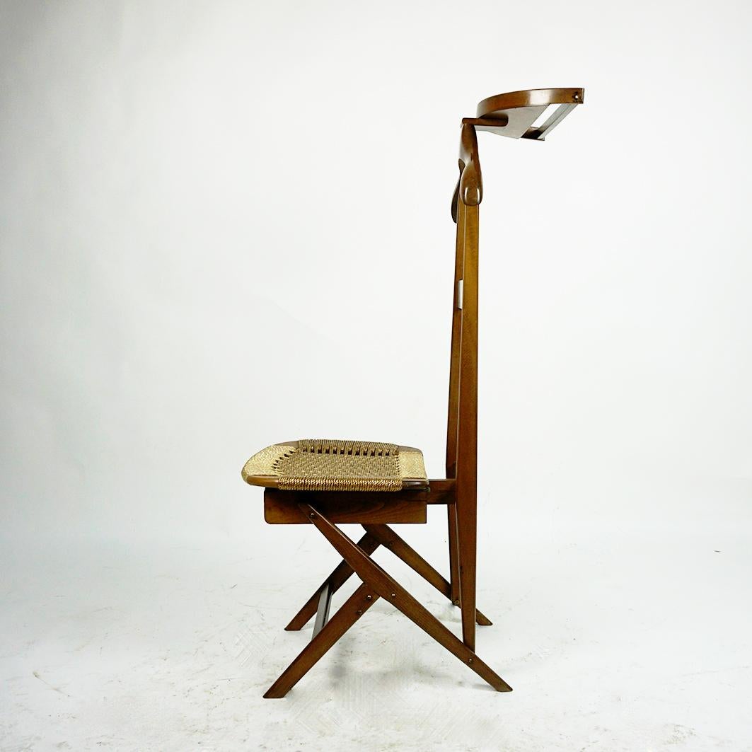 Italian Midcentury Beech Valet chair by Ico and Luisa Parisi for Frat. Reguitti 2