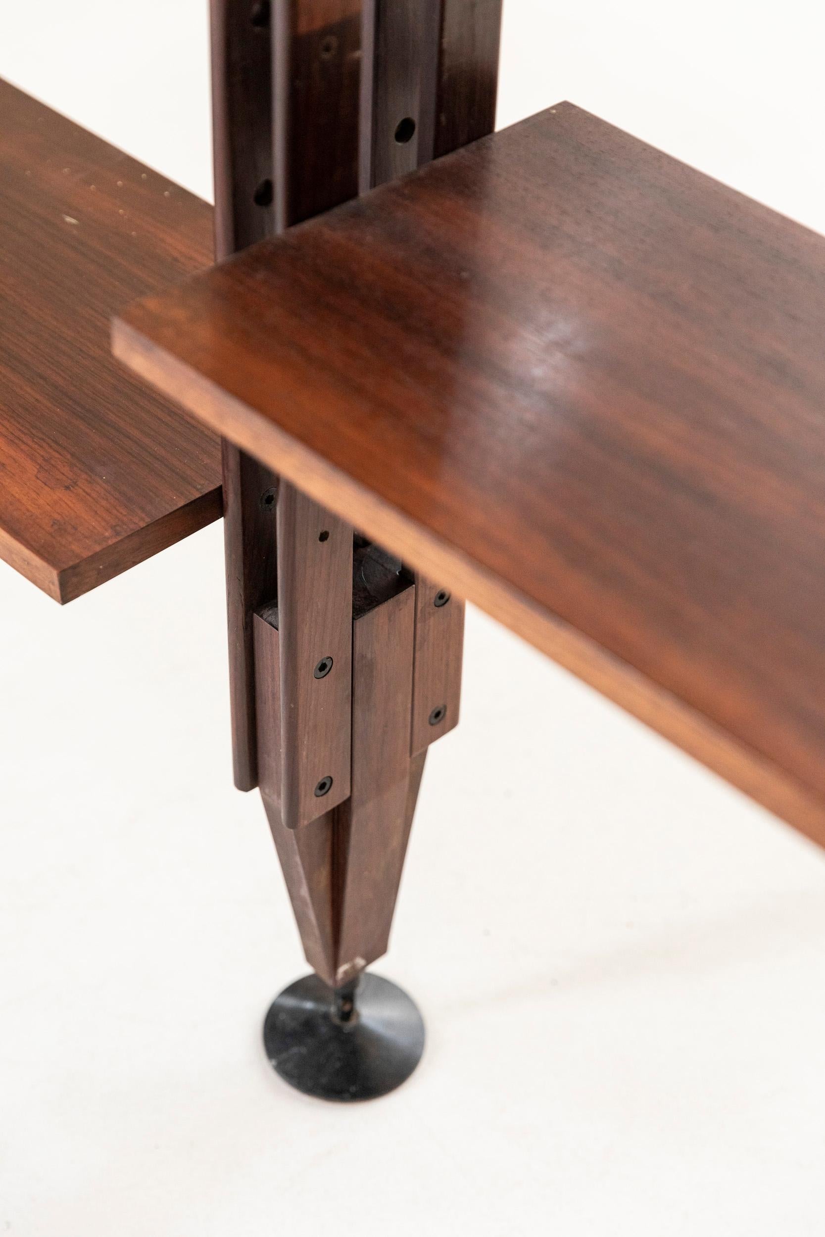 Wood Italian Midcentury Bookcase by Franco Albini, Italy, 1956
