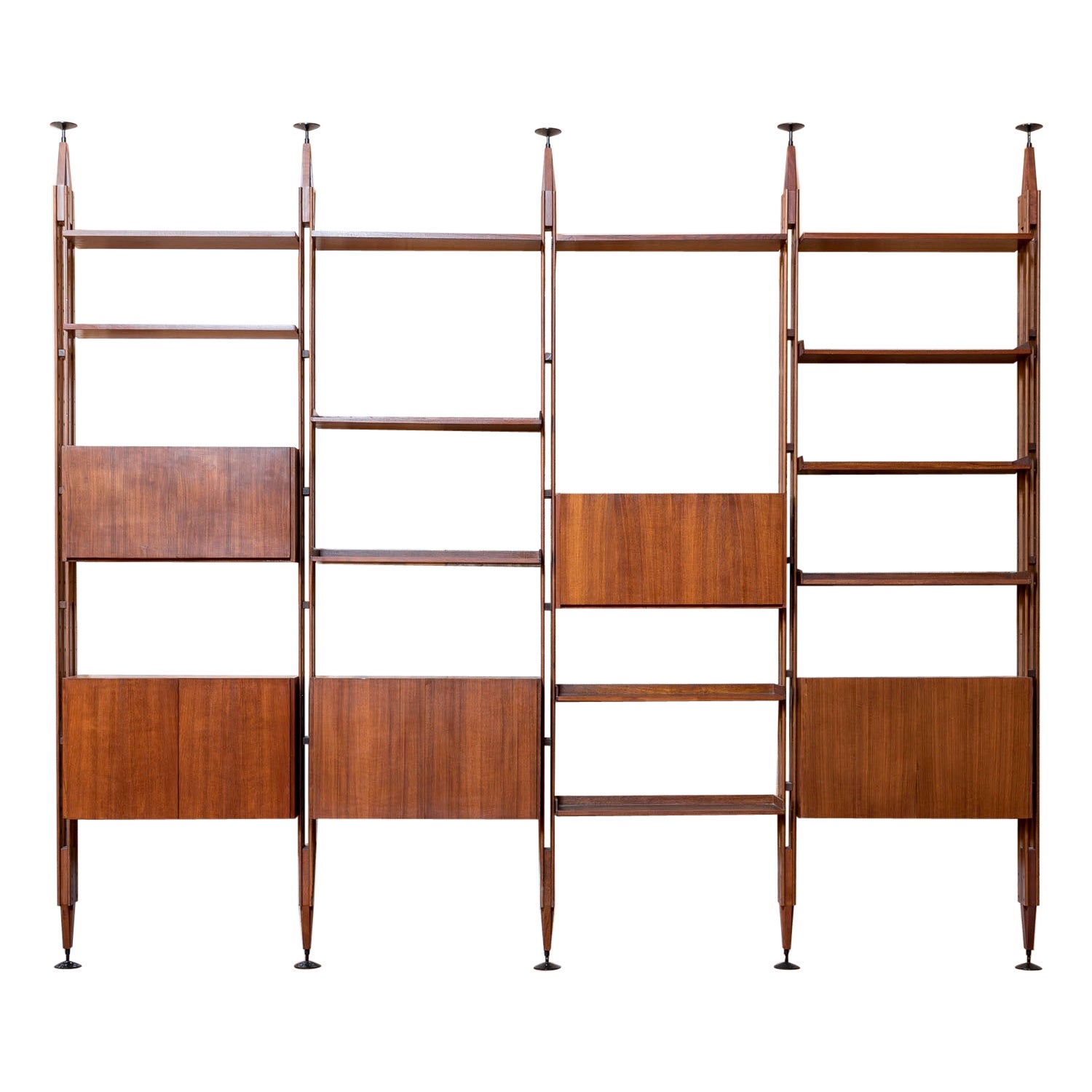 Libreria italiana del Medioevo Lb7 di Franco Albini, Italia, 1956