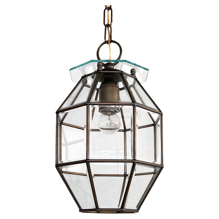 Lanterne Italienne à Huile – Laiton Bruni, Style Mineur/décor, Neuve
