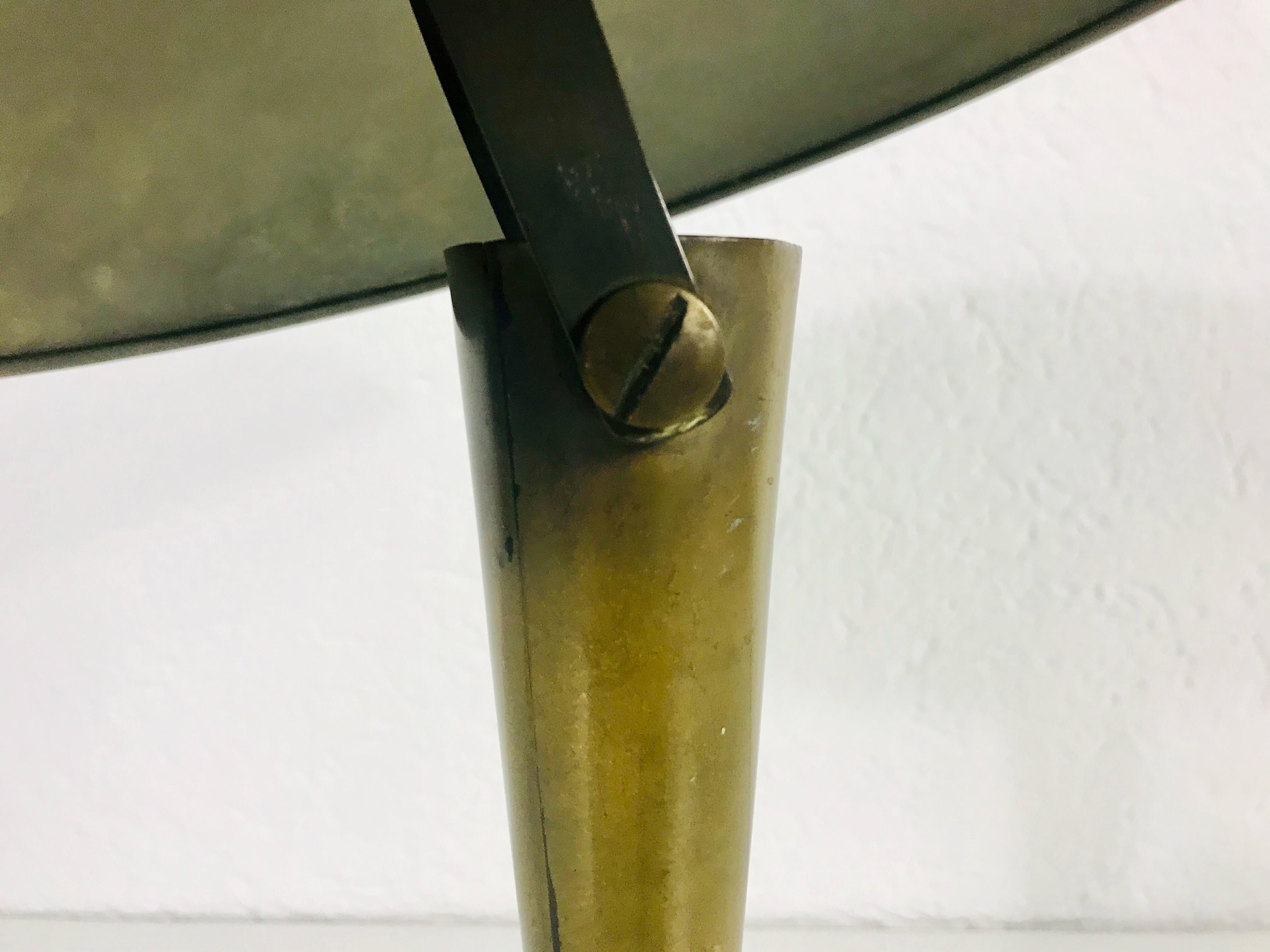 Mid-20th Century Italian Midcentury Brass Table Lamp, 1960s, Italy