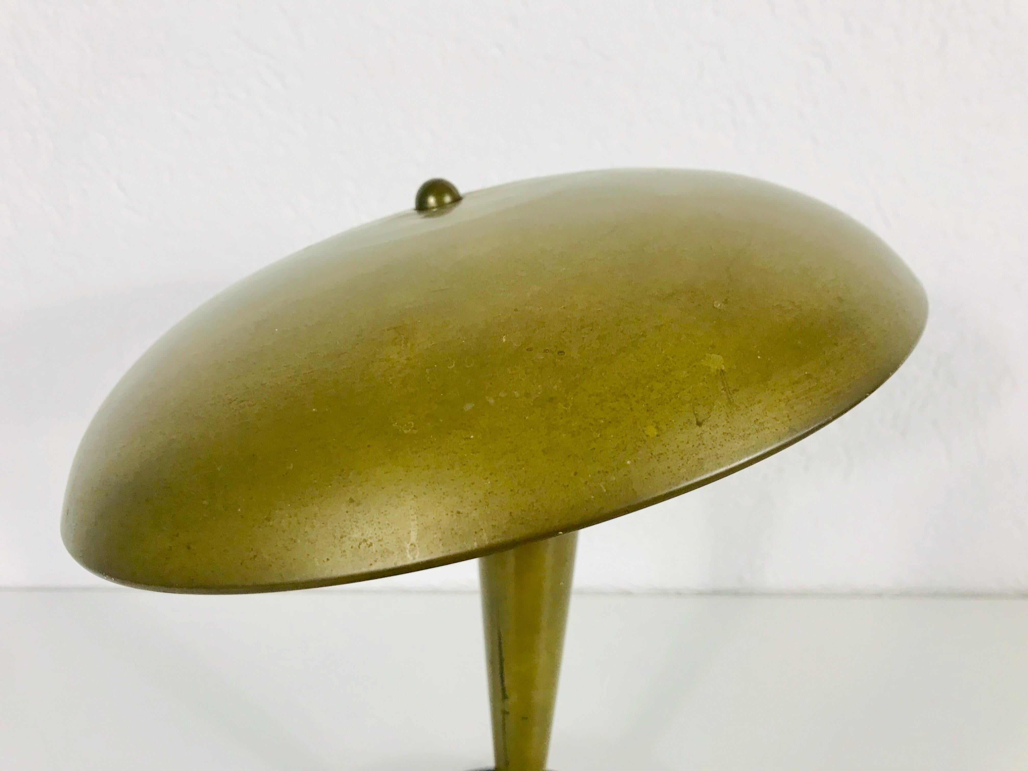 Italian Midcentury Brass Table Lamp, 1960s, Italy 1