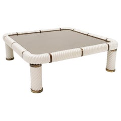 Italian Midcentury Ceramic Coffee Table by Tommaso Barbi, 1970s