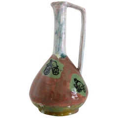 Vintage Italian Midcentury Ceramic Modernist Collectors Vase by Art Rumi Orobico, 1950s