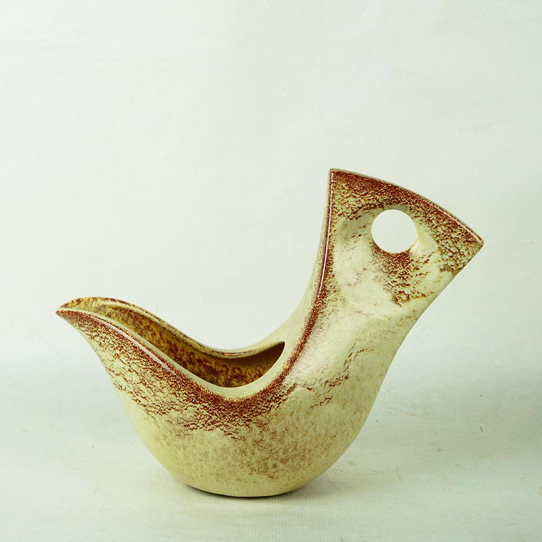 Italiano Brocca in ceramica italiana del Medioevo di Roberto Rigon per Bertoncello in vendita