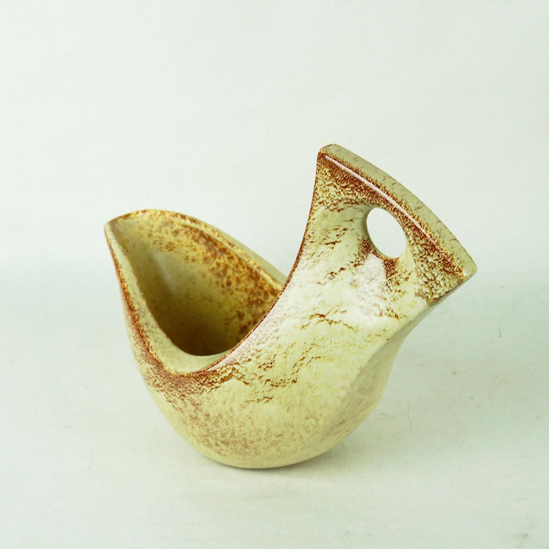Smaltato Brocca in ceramica italiana del Medioevo di Roberto Rigon per Bertoncello in vendita