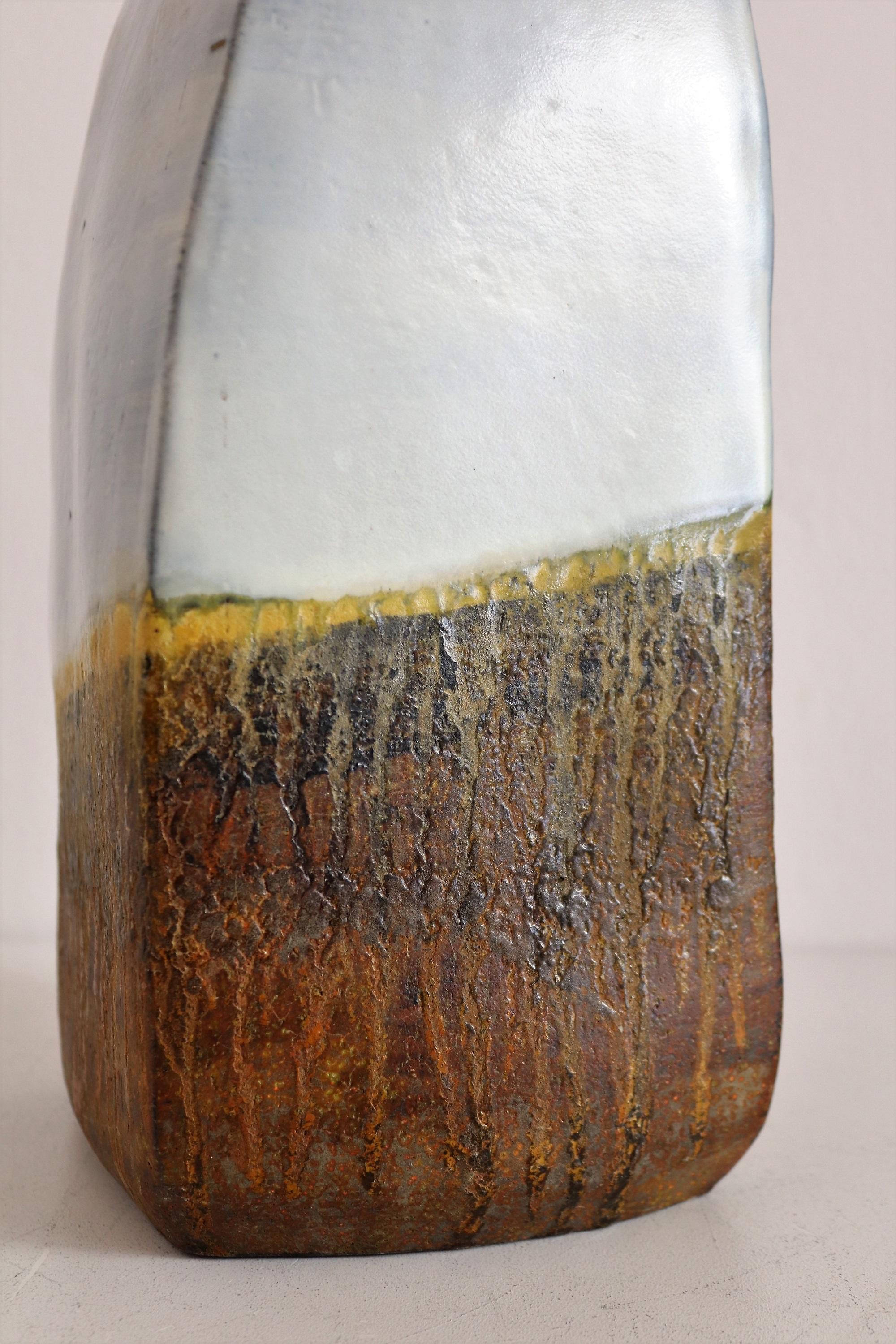 Italian Midcentury Ceramic Vase by Marcello Fantoni, 1960s For Sale 5