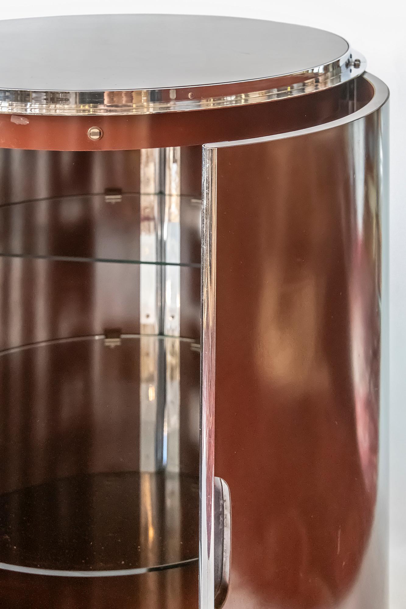 bar cabinet with wheels