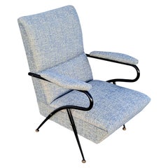 Fauteuil club italien du milieu du siècle