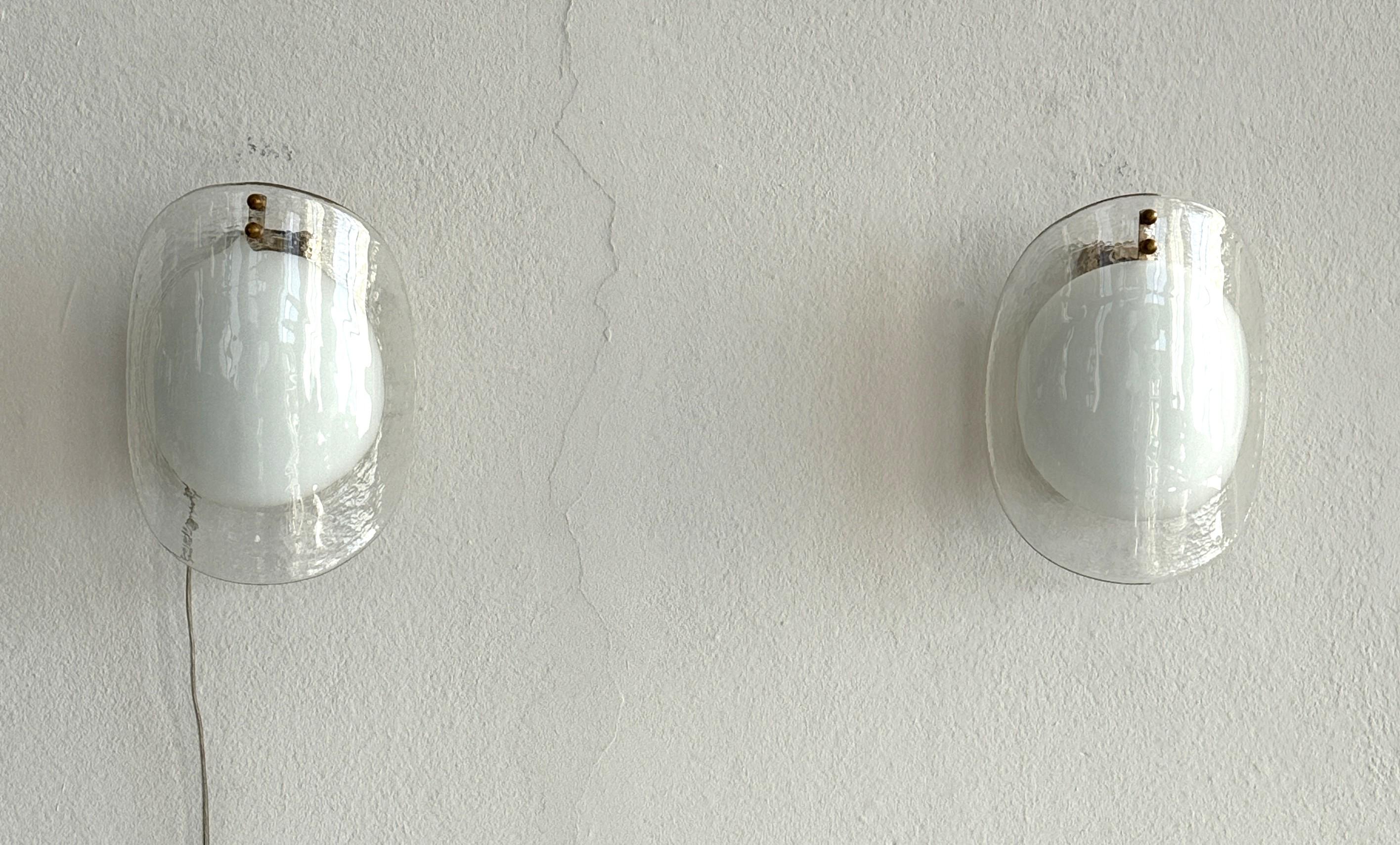 Applique in vetro di Murano di design italiano del Medioevo, anni '70 in vendita 5