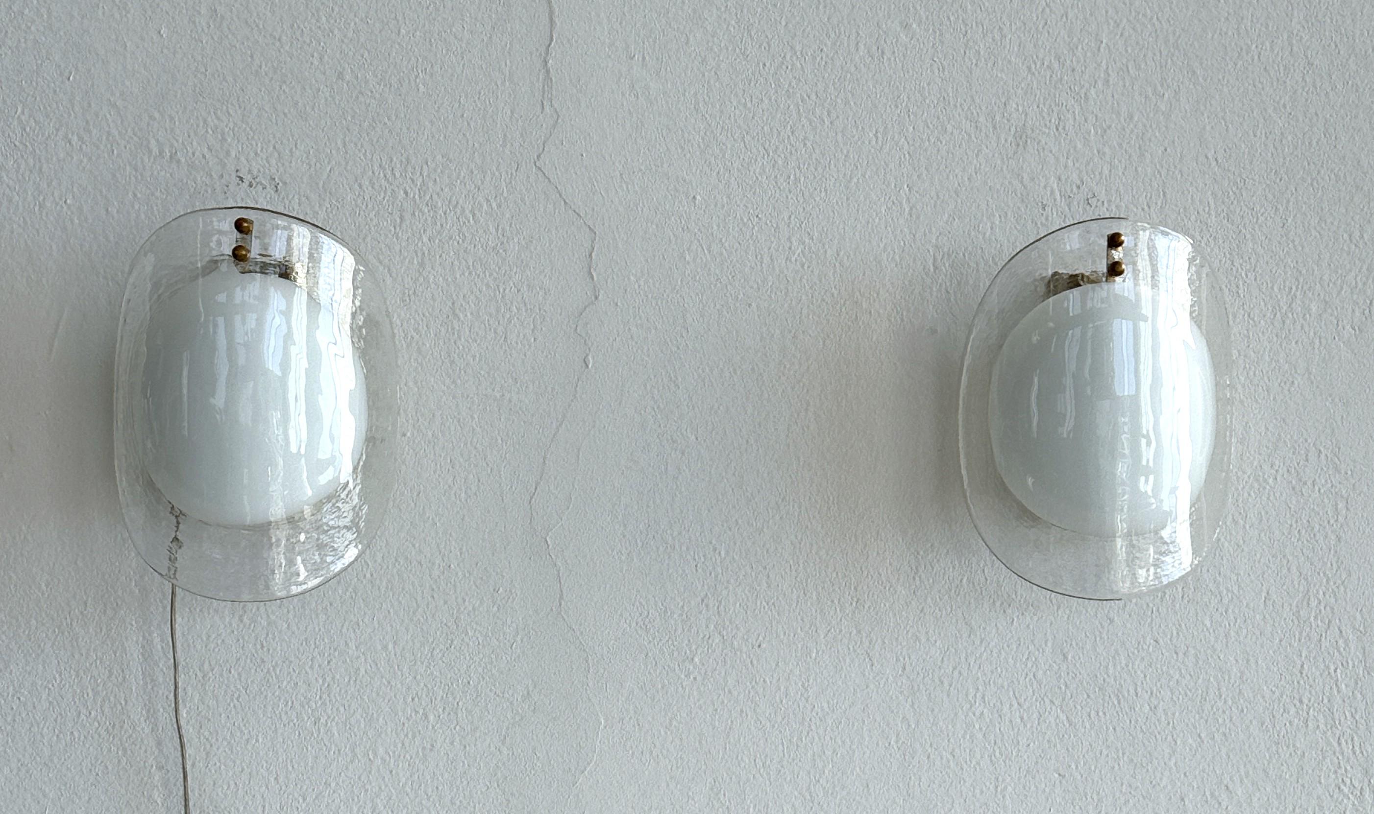 Applique in vetro di Murano di design italiano del Medioevo, anni '70 in vendita 6