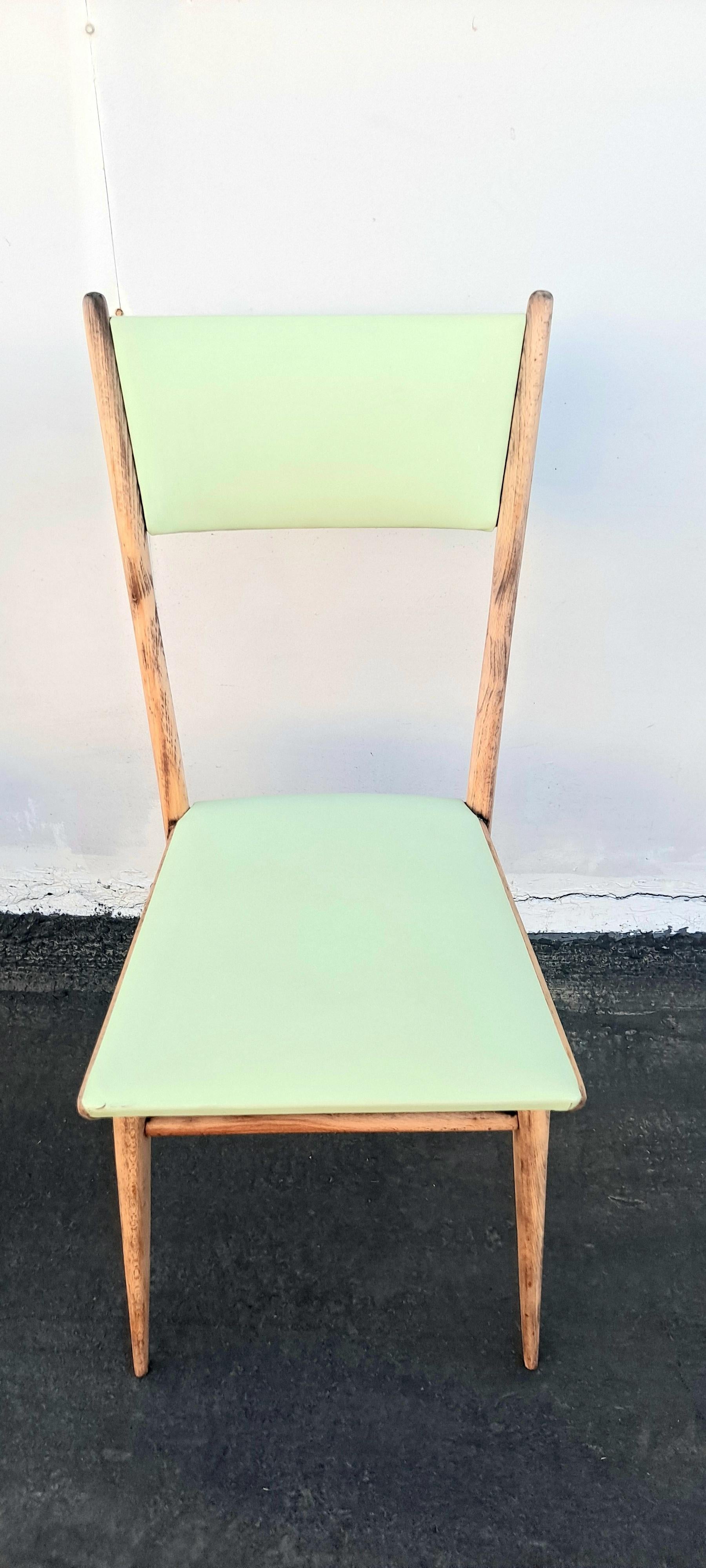 Mid-Century Modern Italian Midcentury Ding Room Chairs For Sale