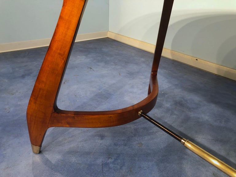 Italian Midcentury Dining Table by Vittorio Dassi, 1950s For Sale 9