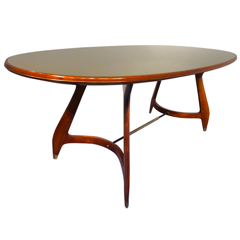 Italian Midcentury Dining Table by Vittorio Dassi, 1950s For Sale