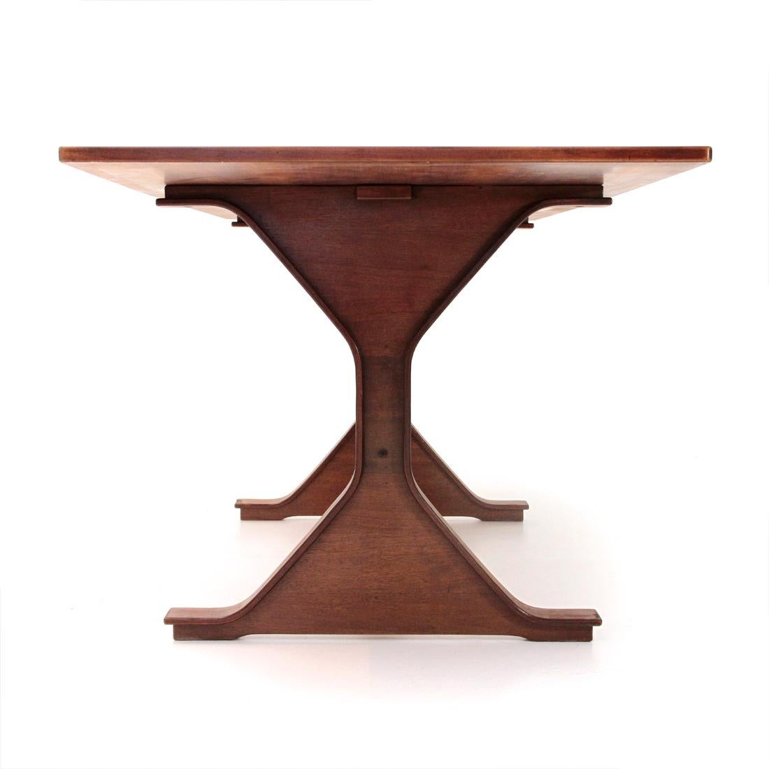 Italian Midcentury Dining Table by Gianfranco Frattini for Bernini, 1960s 1