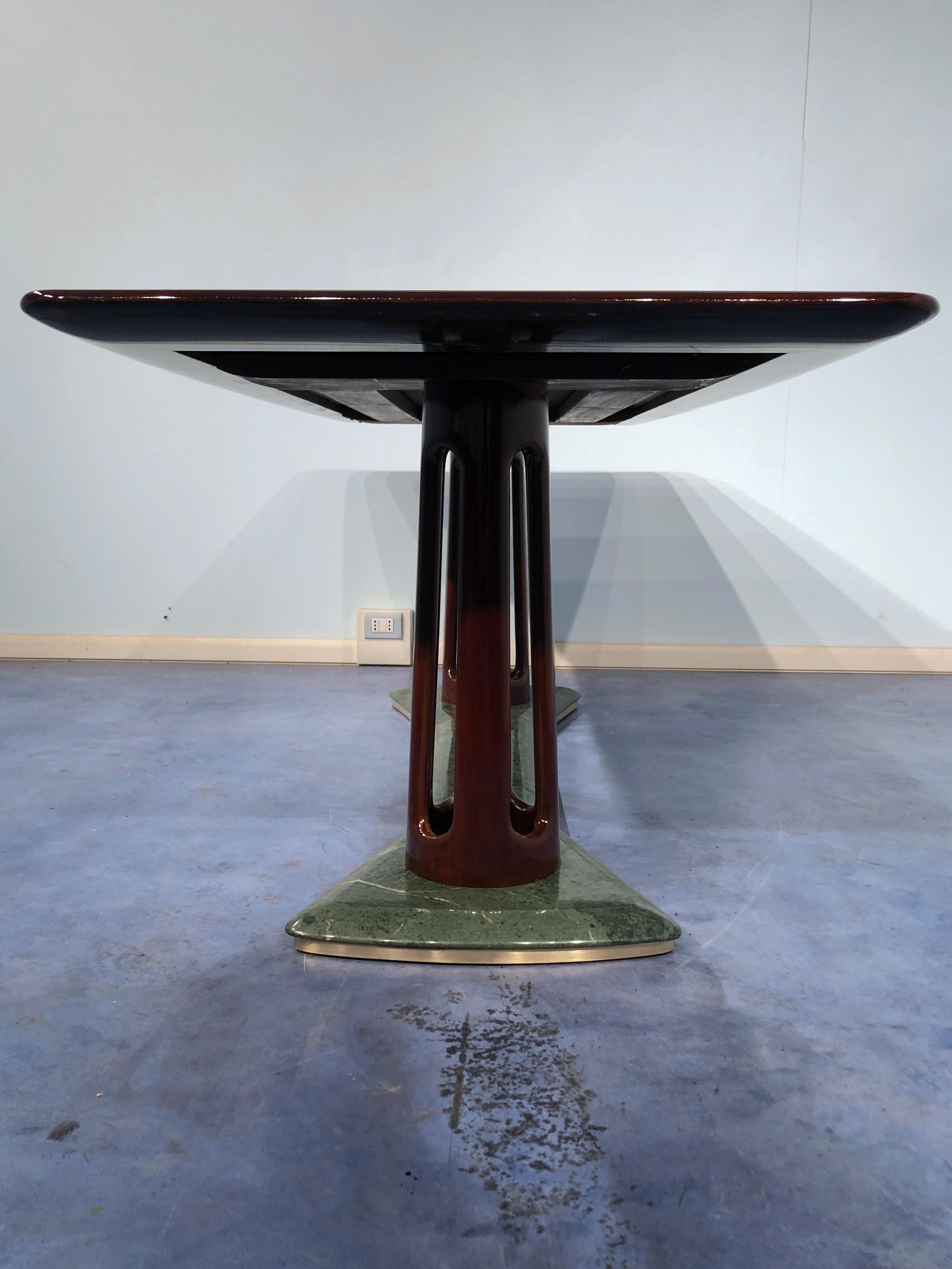 Italian Mid-Century Modern Dining Table by Vittorio Dassi, 1950s For Sale 8