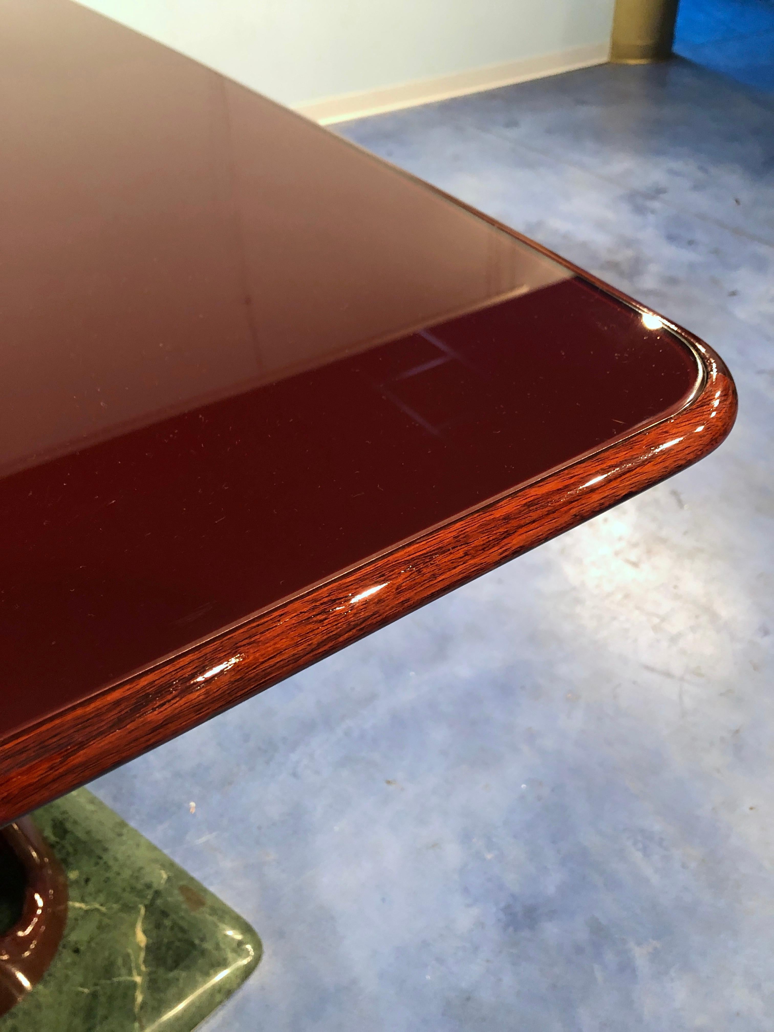 Italian Mid-Century Modern Dining Table by Vittorio Dassi, 1950s For Sale 9