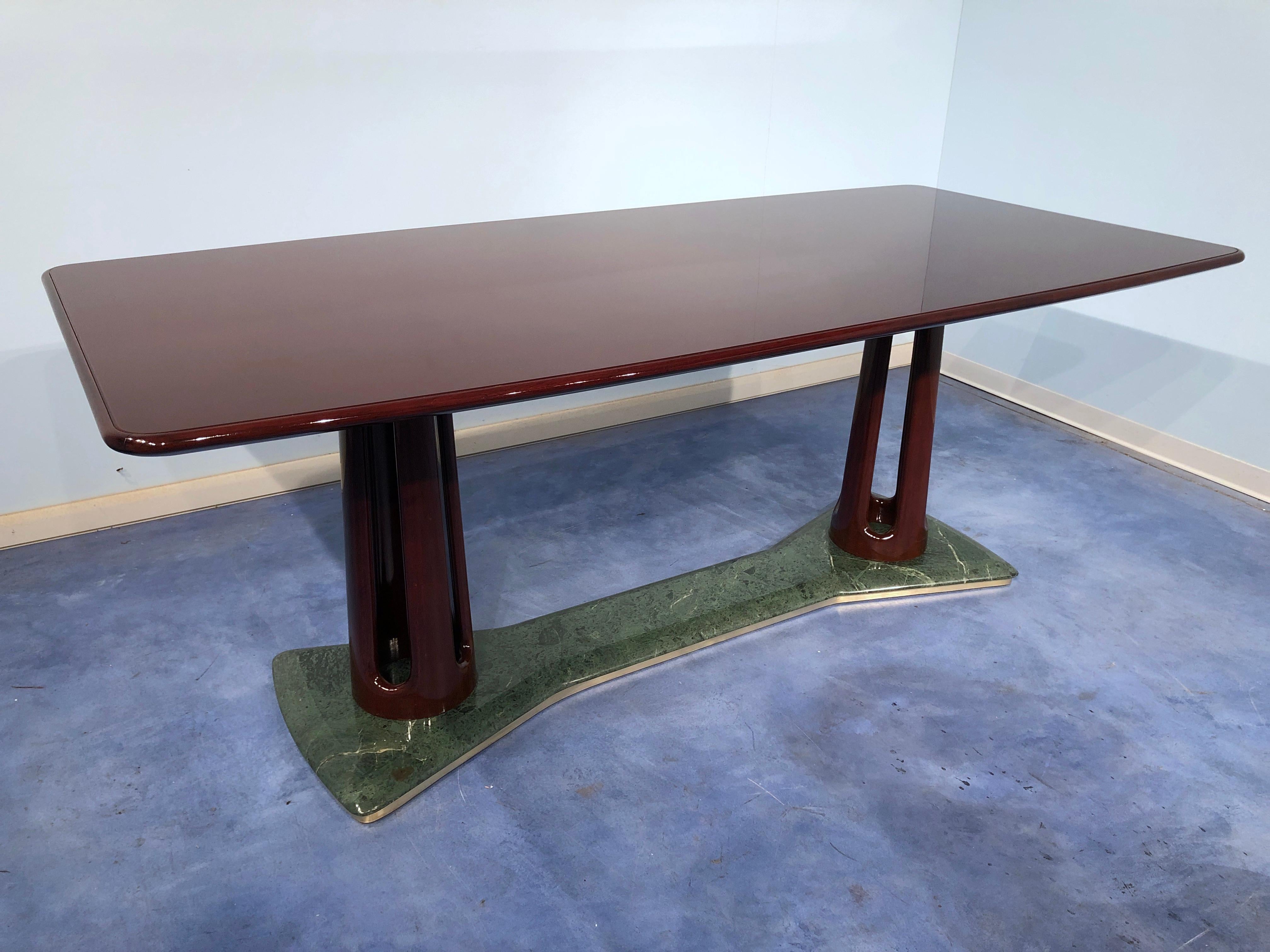 Table de salle à manger italienne moderne du milieu du siècle dernier par Vittorio Dassi, années 1950 en vente 9