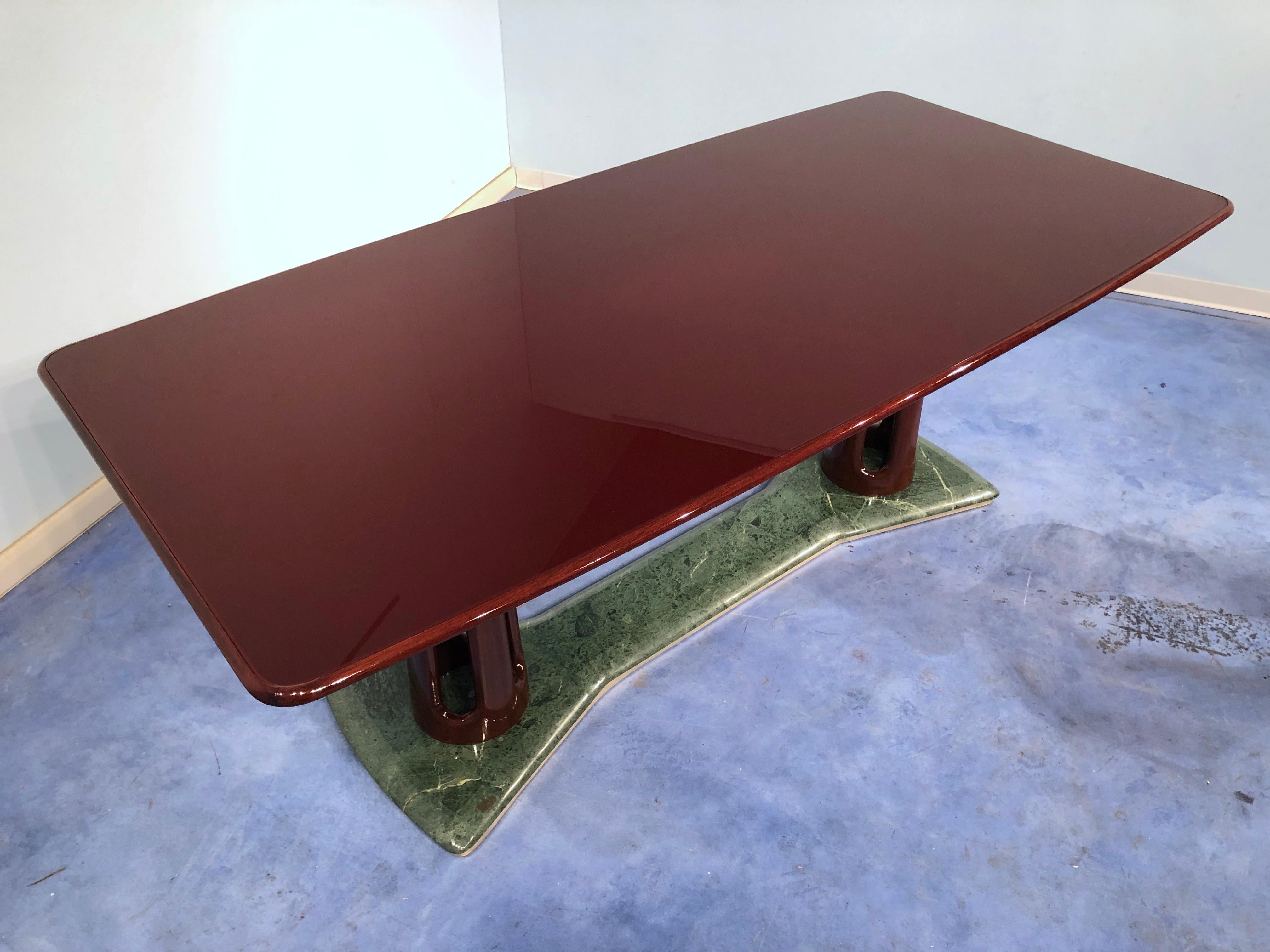 Italian Mid-Century Modern Dining Table by Vittorio Dassi, 1950s For Sale 13