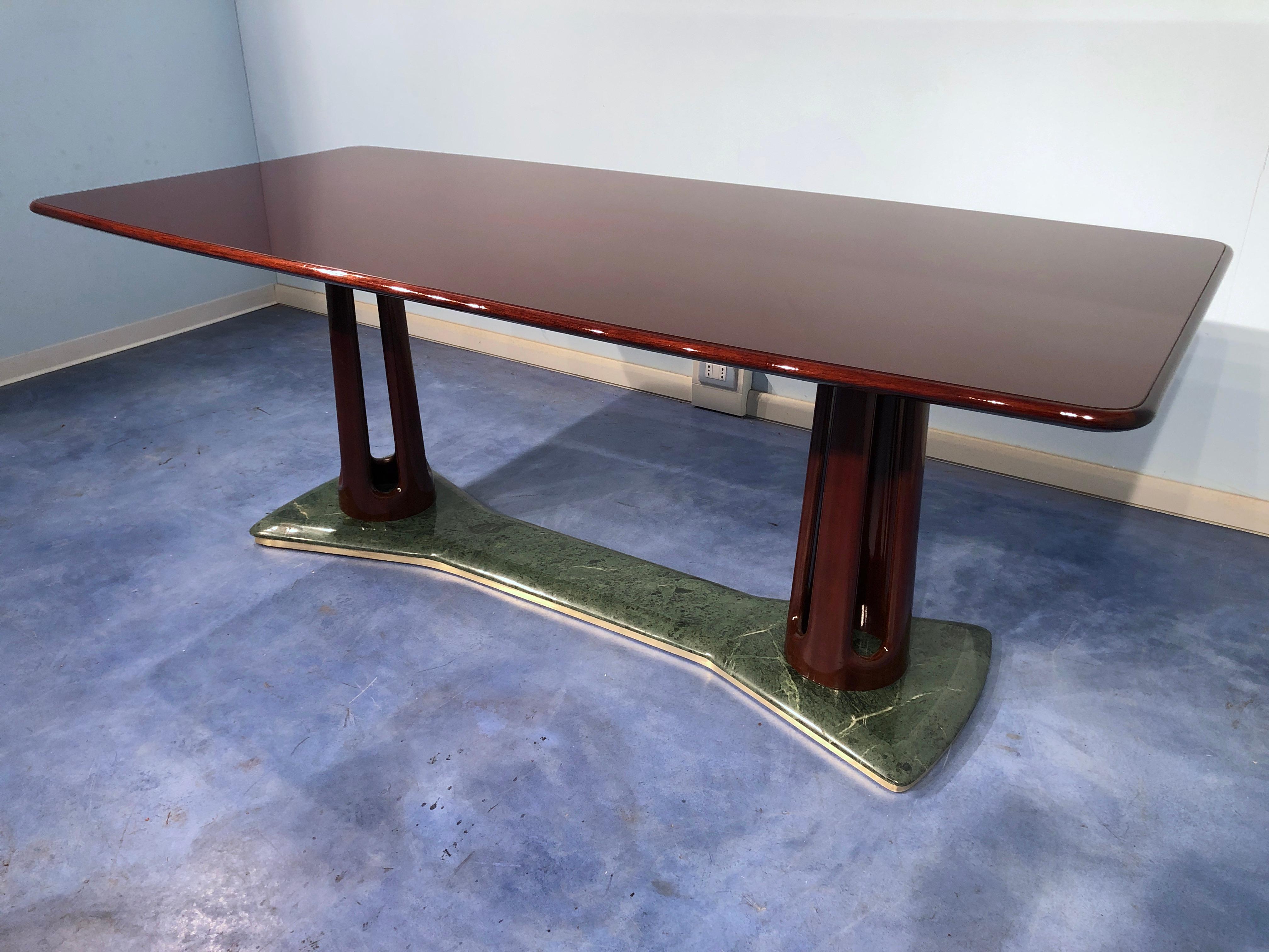Italian Mid-Century Modern Dining Table by Vittorio Dassi, 1950s For Sale 2