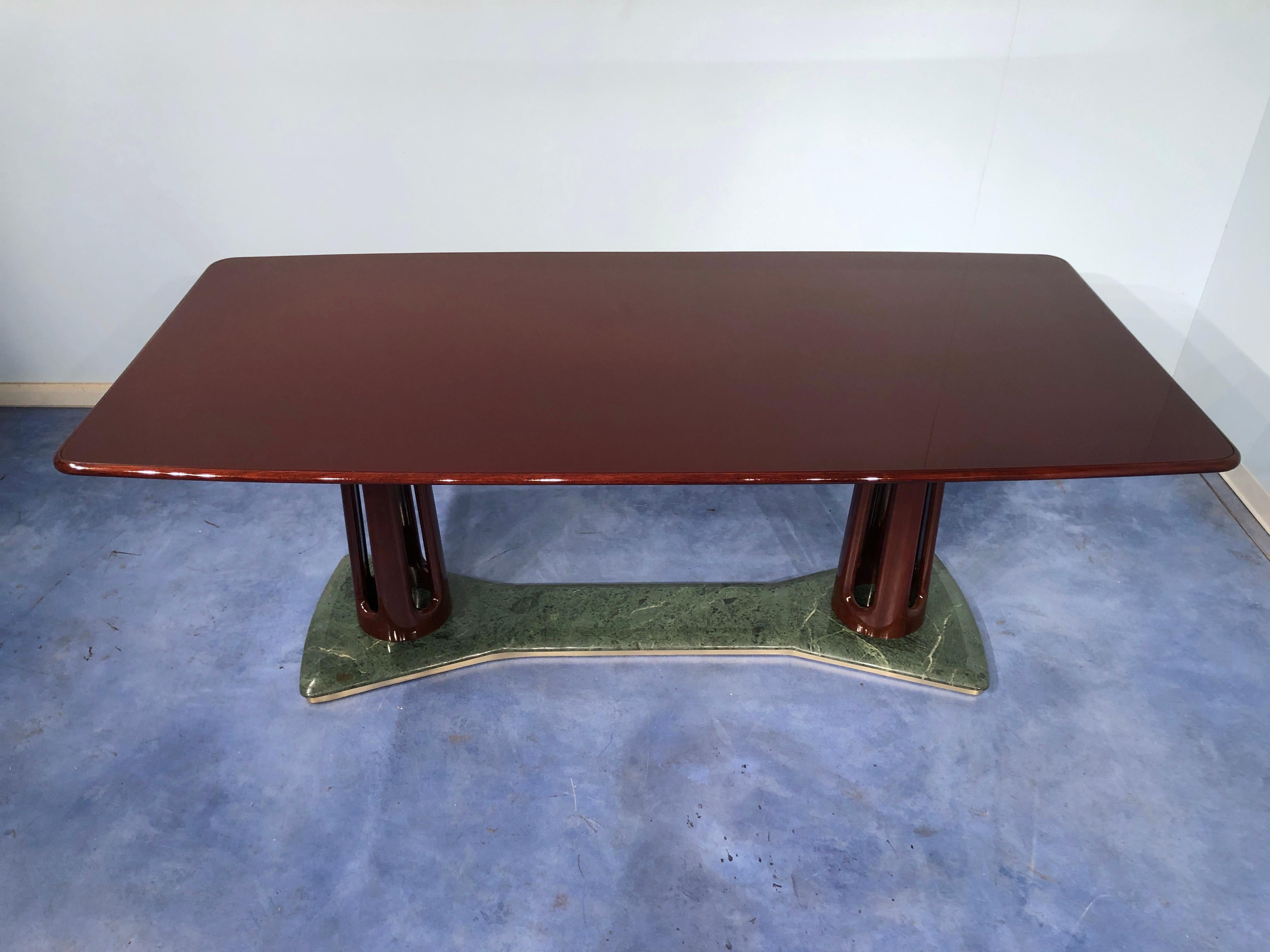 Italian Mid-Century Modern Dining Table by Vittorio Dassi, 1950s For Sale 4
