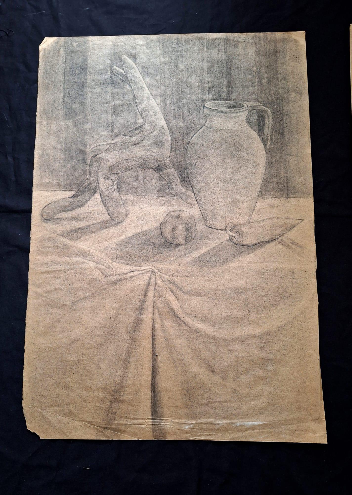 Italian Painting from the 1960s: Accademia di Belle Arti, Venezia.Overall, charcoal drawing is a dynamic and expressive medium that offers artists a wide range of creative possibilities. It's appreciated for its ability to convey both subtle nuances