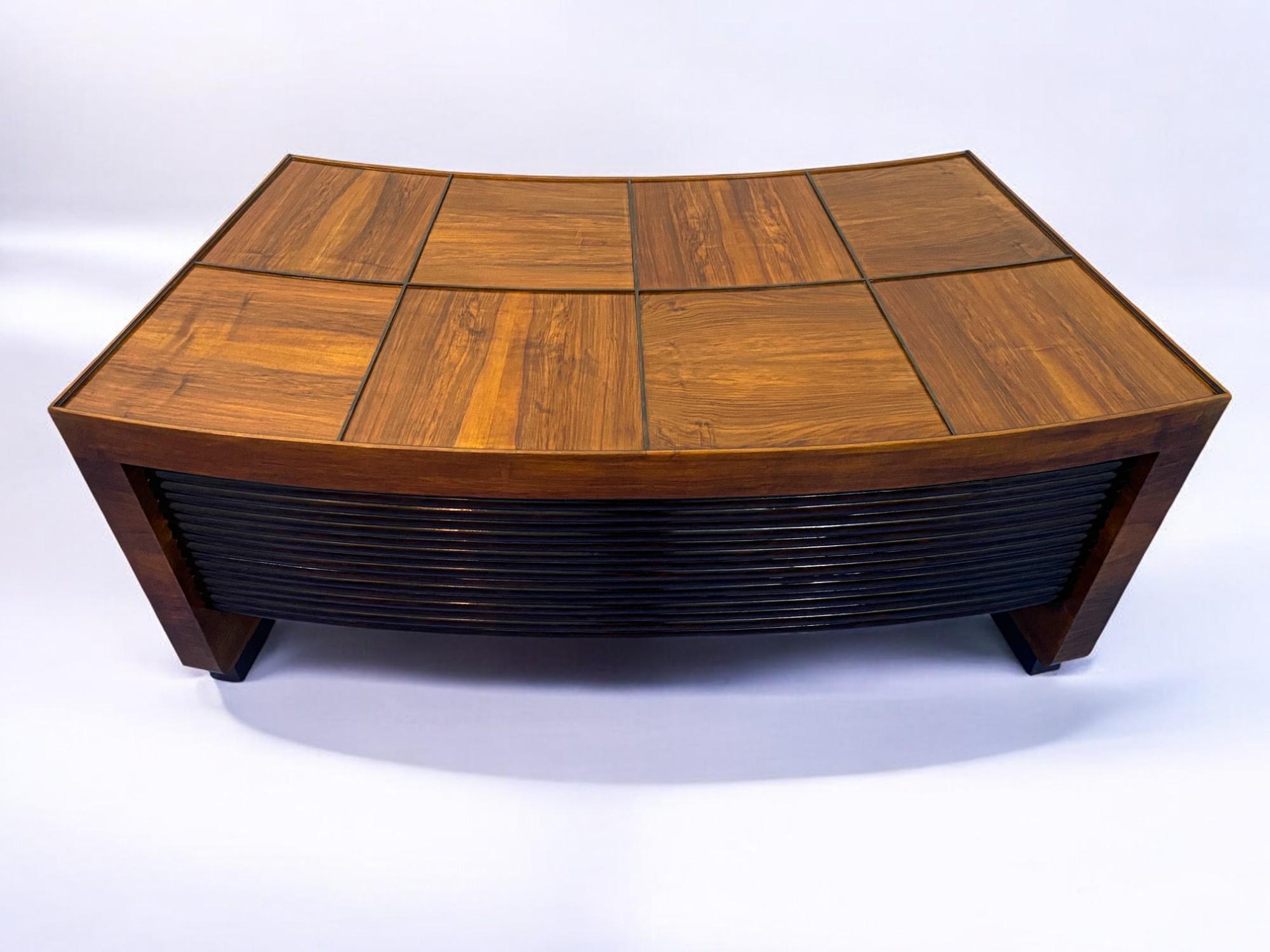 Italian Midcentury Executive Desk Table with chair designed by Gio' Ponti, 1940s For Sale 4