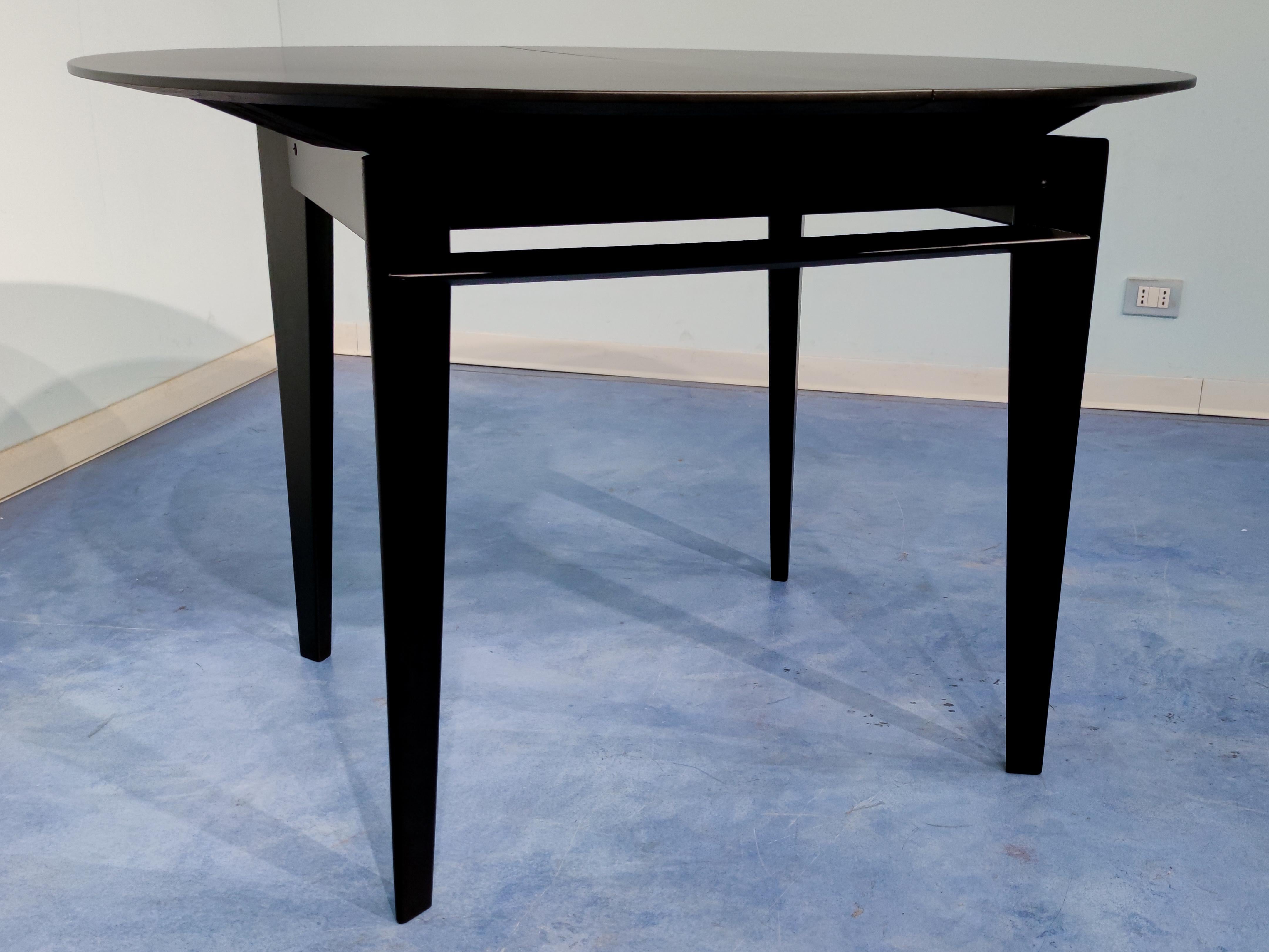 Italian Midcentury Extendable Dining Table by Vittorio Dassi, 1950s For Sale 2