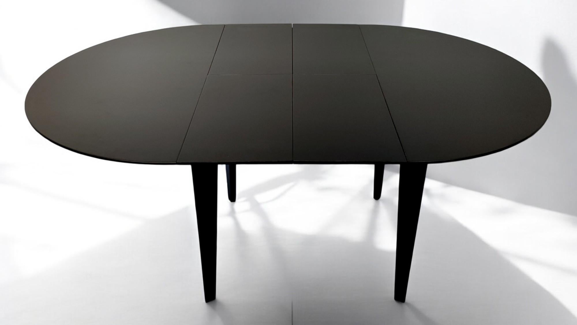 Italian Midcentury Extendable Dining Table by Vittorio Dassi, 1950s For Sale 10