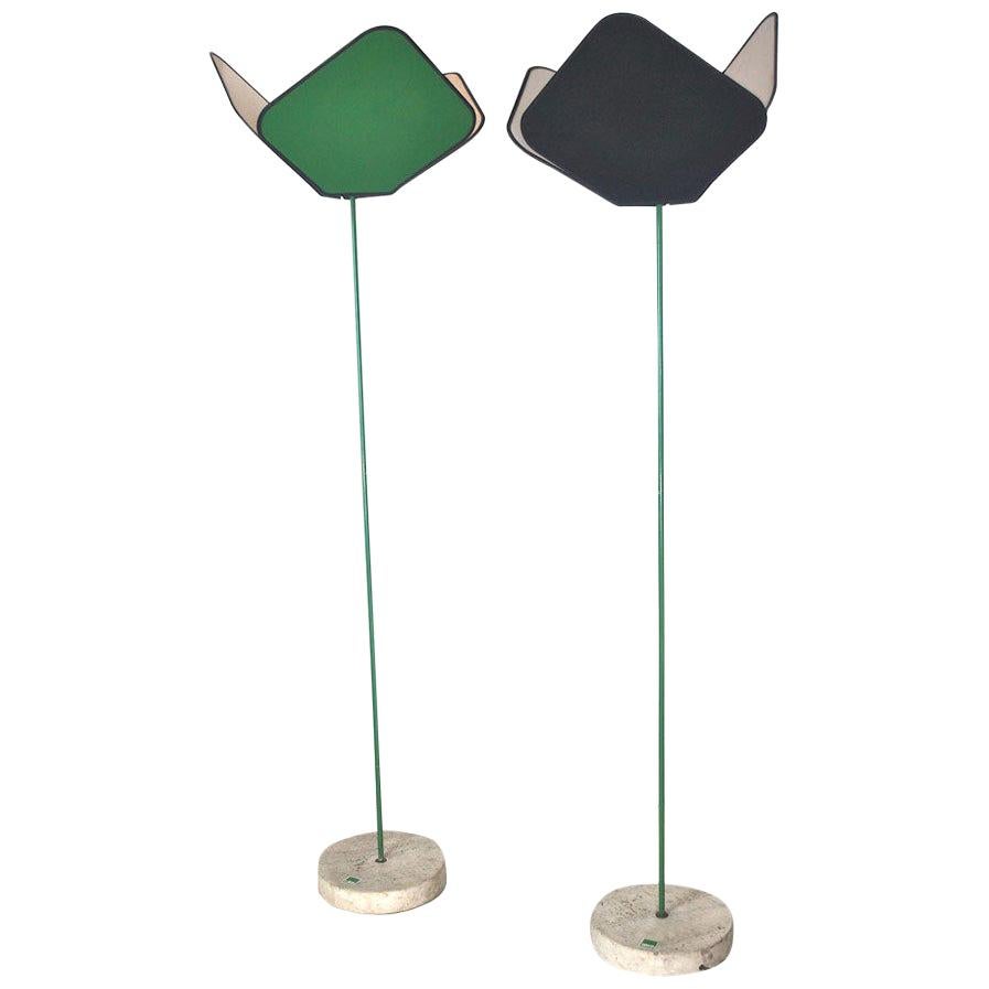 Italian Midcentury Floor Lamps by Ibis Model Dedalo