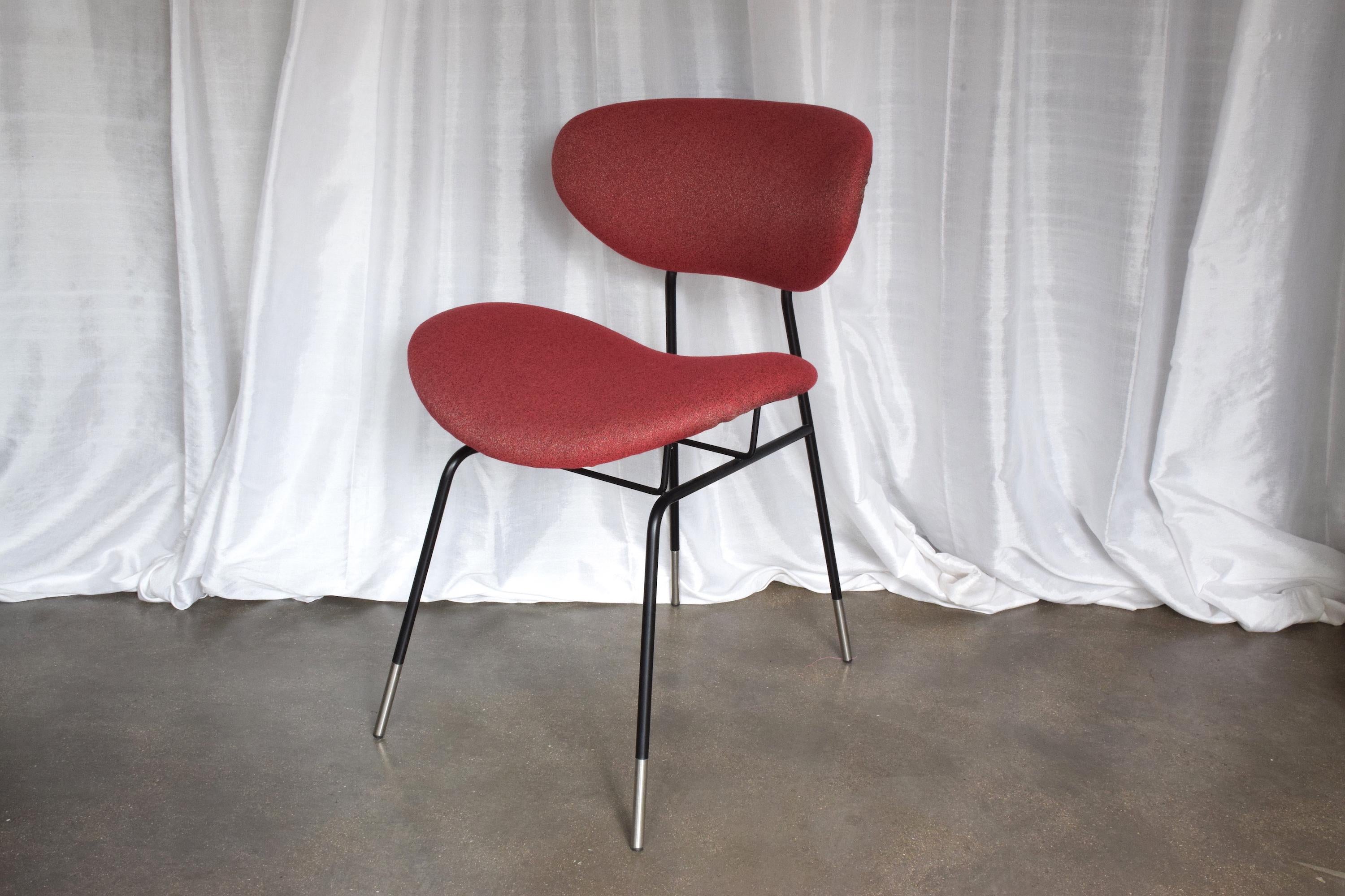 Italian Midcentury Gastone Renaldi Chairs for RIMA, Set of Two, 1950s In Good Condition In Paris, FR