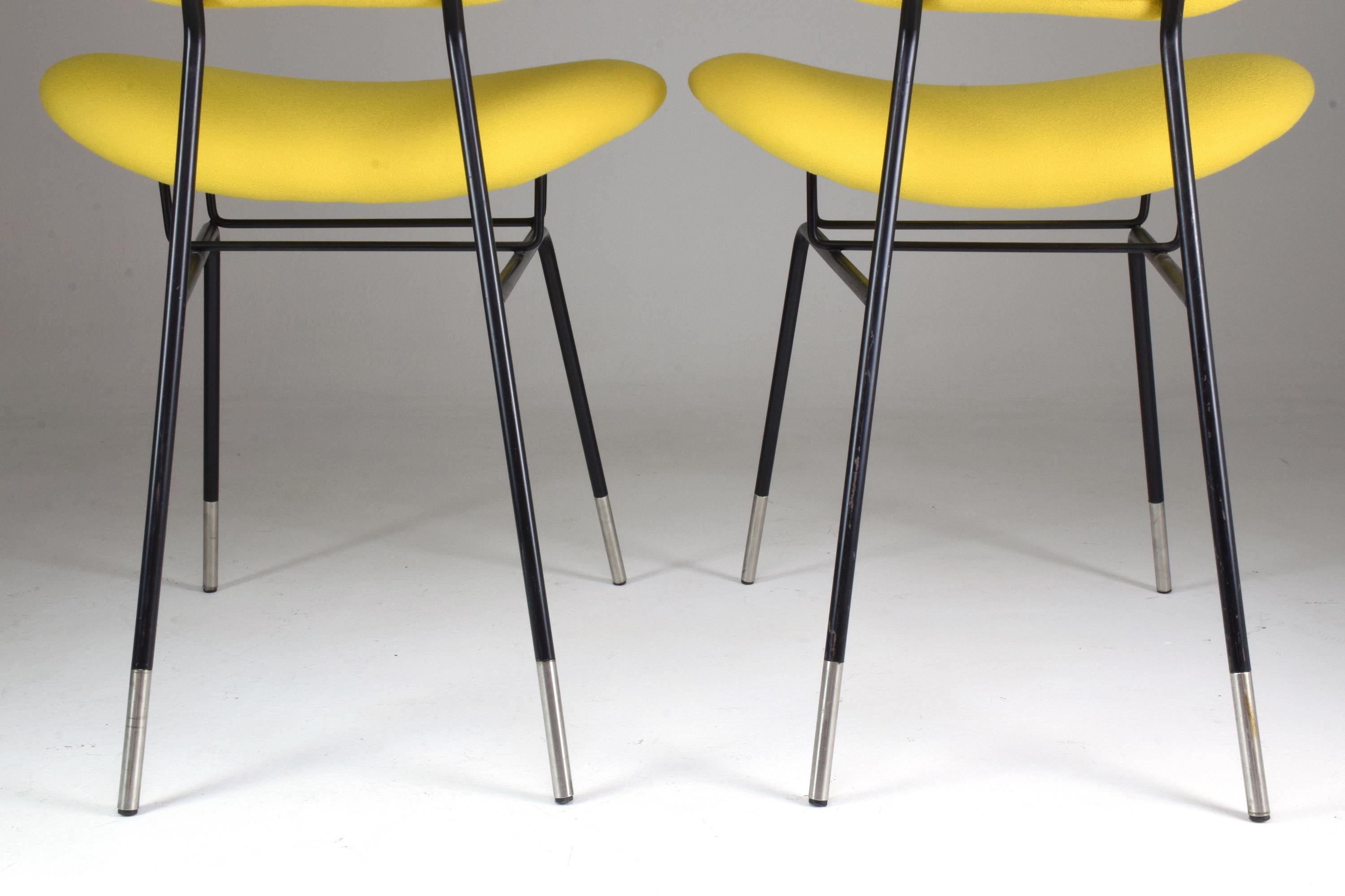 Italian Midcentury Gastone Rinaldi Chairs for RIMA, Set of Two, 1950s 3
