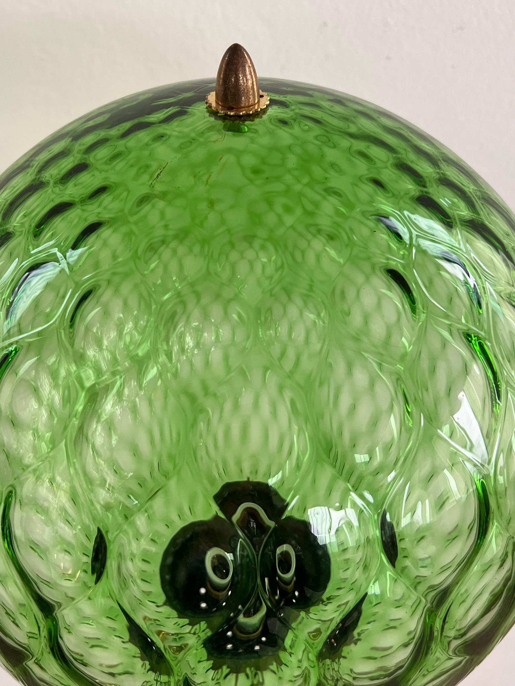 Italian Midcentury Heron Sculptured Floor Lamp with Murano Glass Sphere, 1970s 10